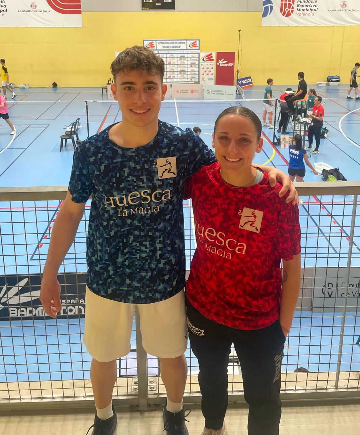 Alejandro Gállego y Cristina Roig