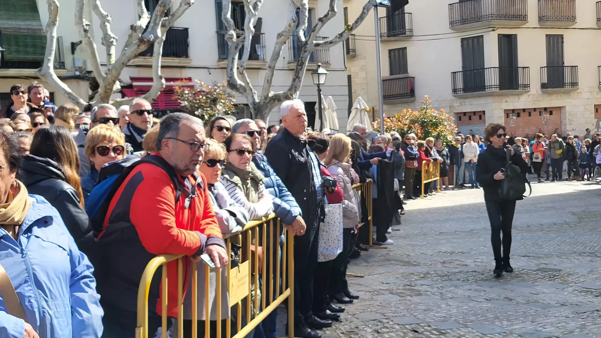 Procesión del Resucitado en Huesca. 