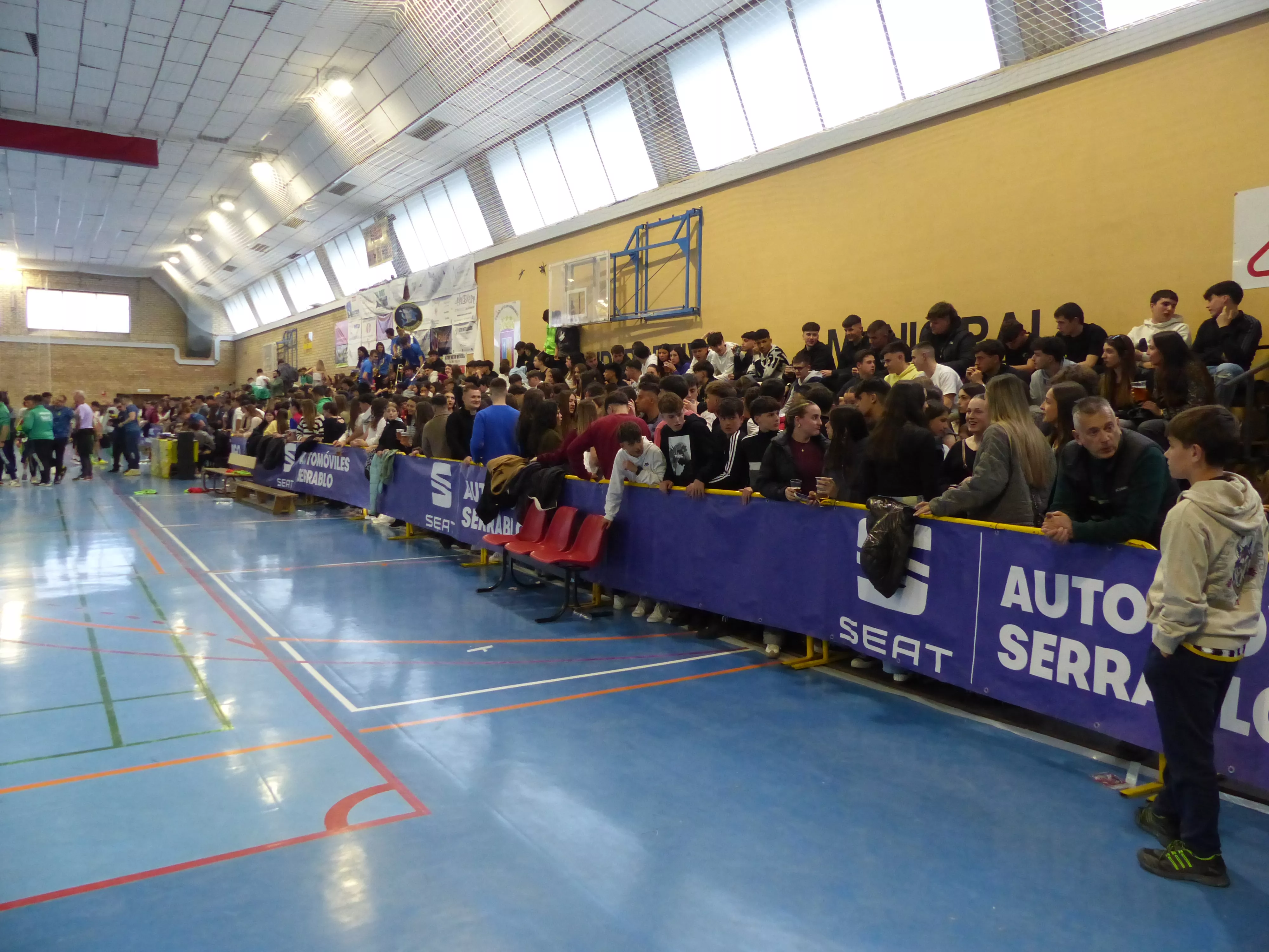 Ambientazo en la final.  Foto Andrés Alcaraz