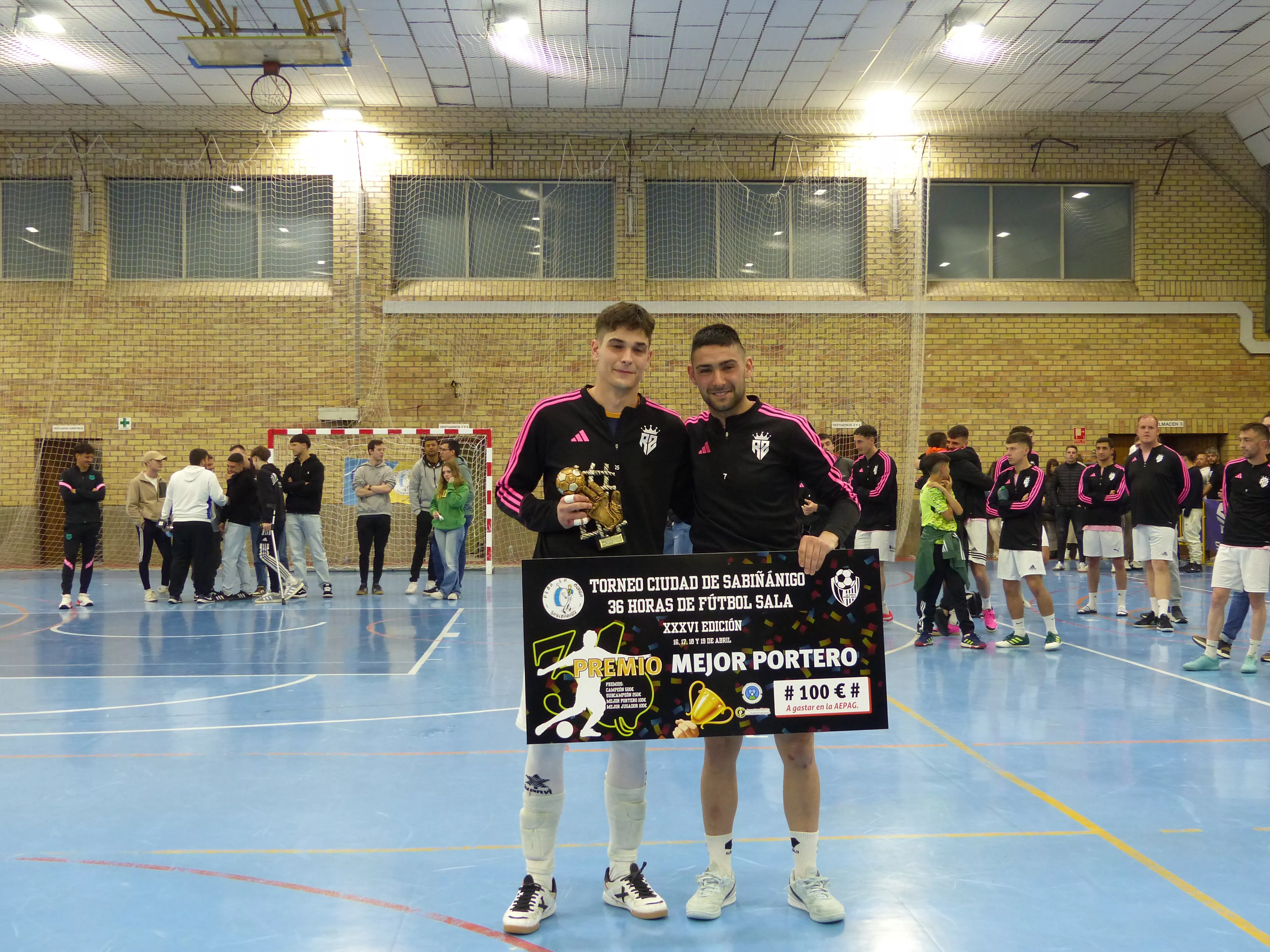 José Angel Moreno, mejor portero