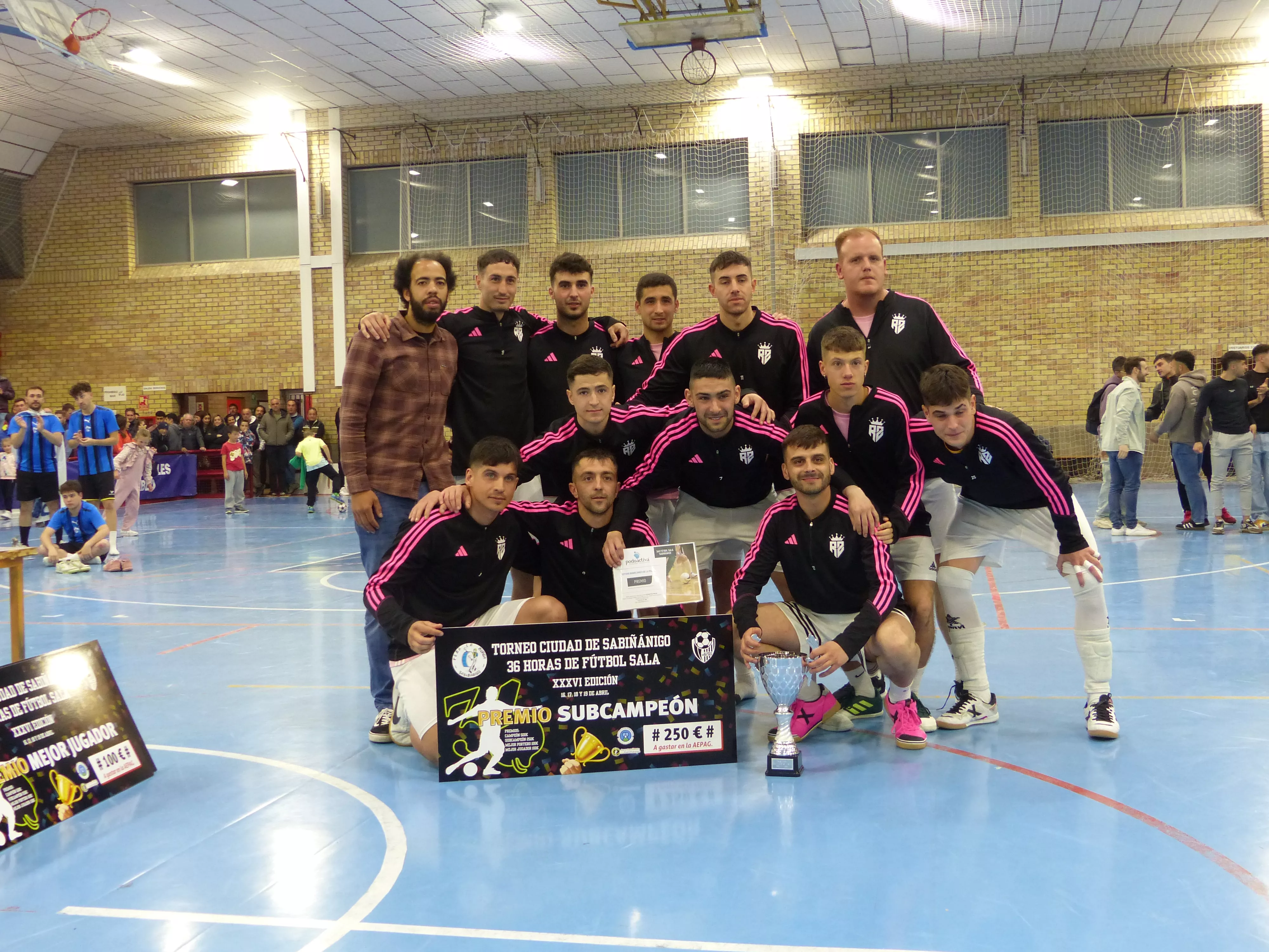 Real Zanahoria, subcampeón.  Foto Andrés Alcaraz