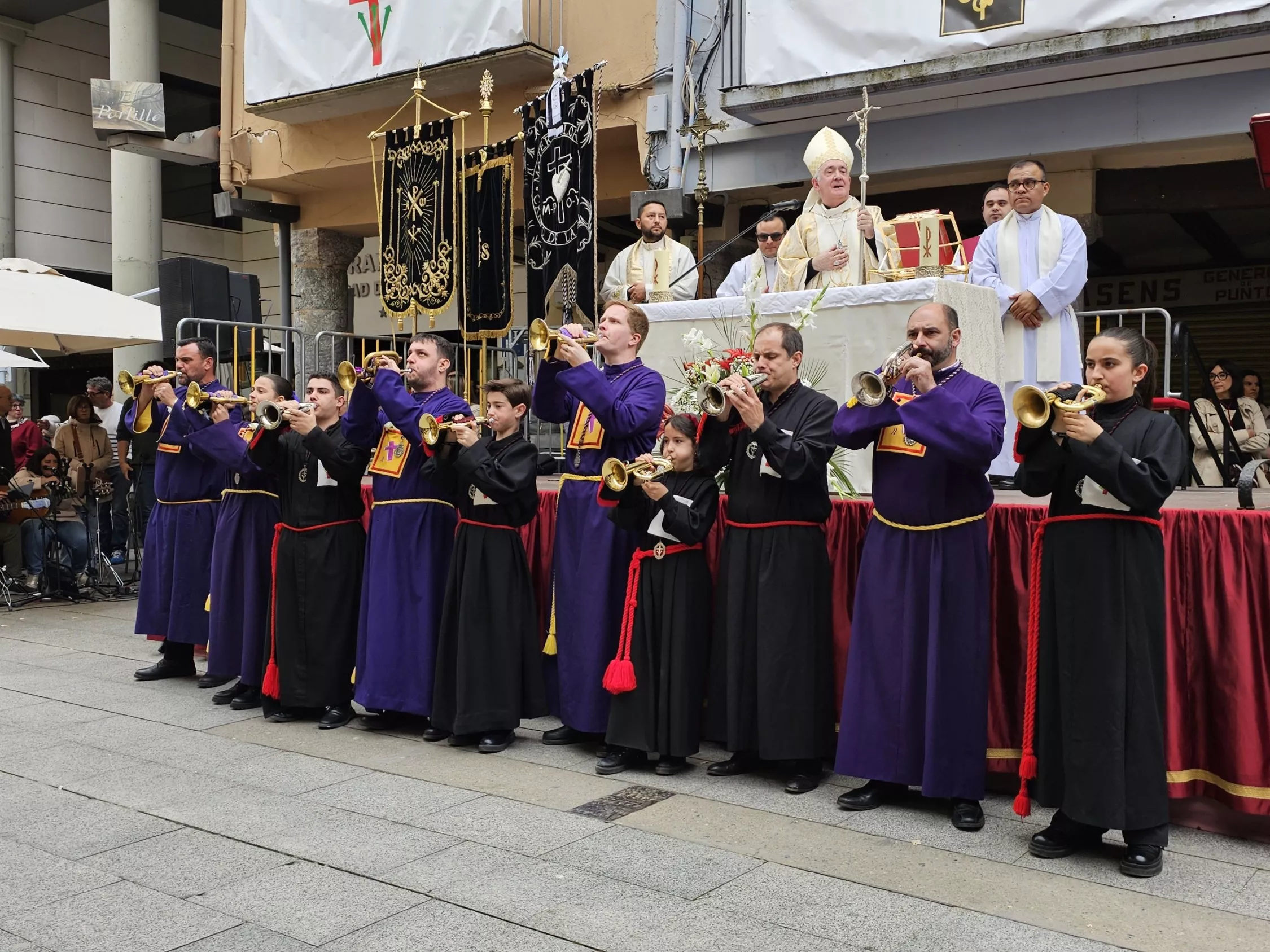  Procesión del Encuentro Glorioso de Barbastro. Foto José Luis Villar, Junta Coordinadora de Cofradías
