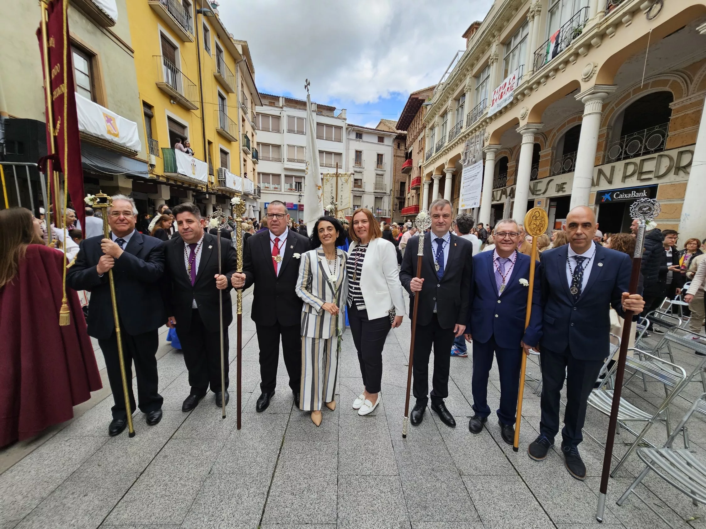  Procesión del Encuentro Glorioso de Barbastro. Foto José Luis Villar, Junta Coordinadora de Cofradías