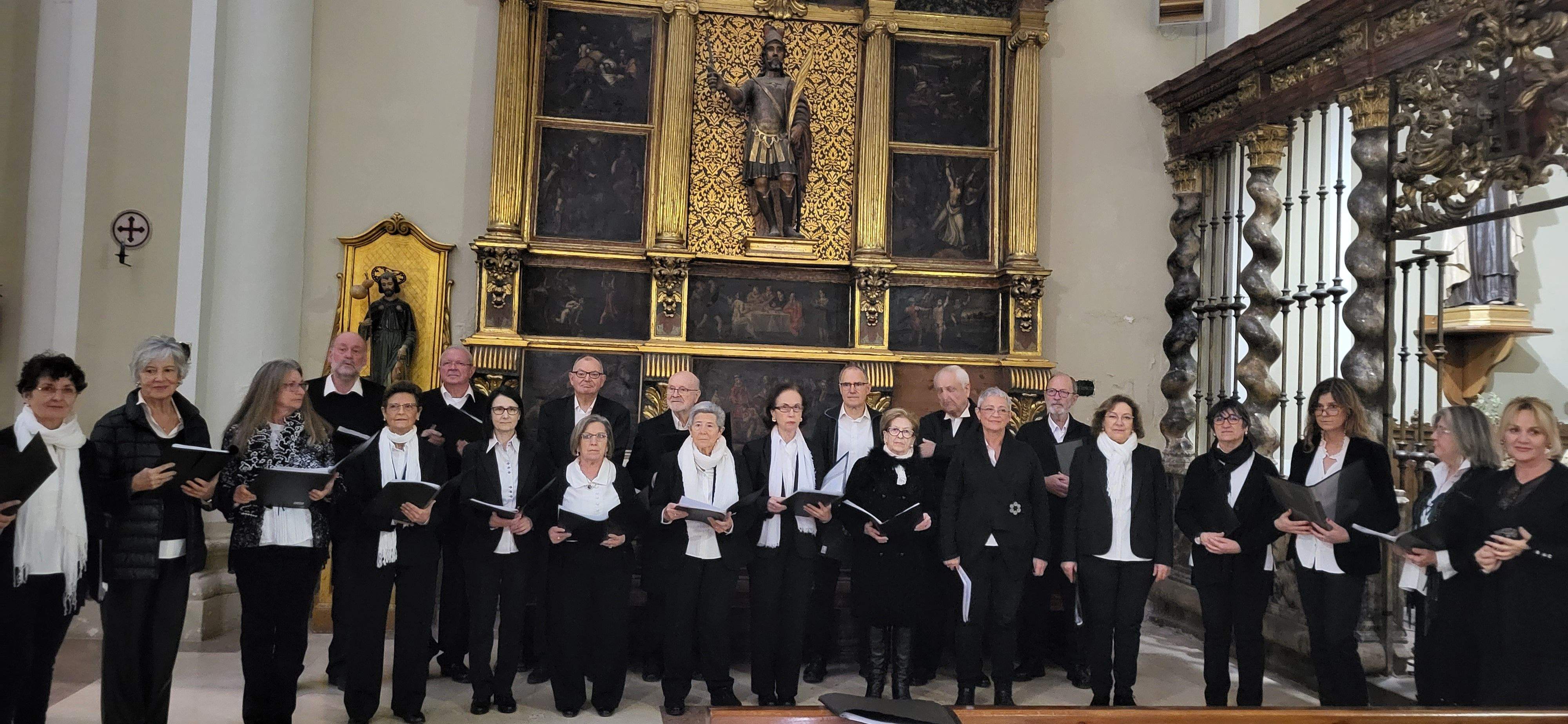 Bendición del belén de la iglesia de San Lorenzo