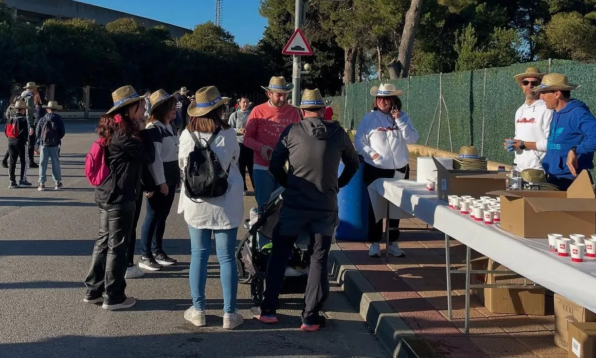 Celebración de la romería del Día de la Alegría en Monzón.