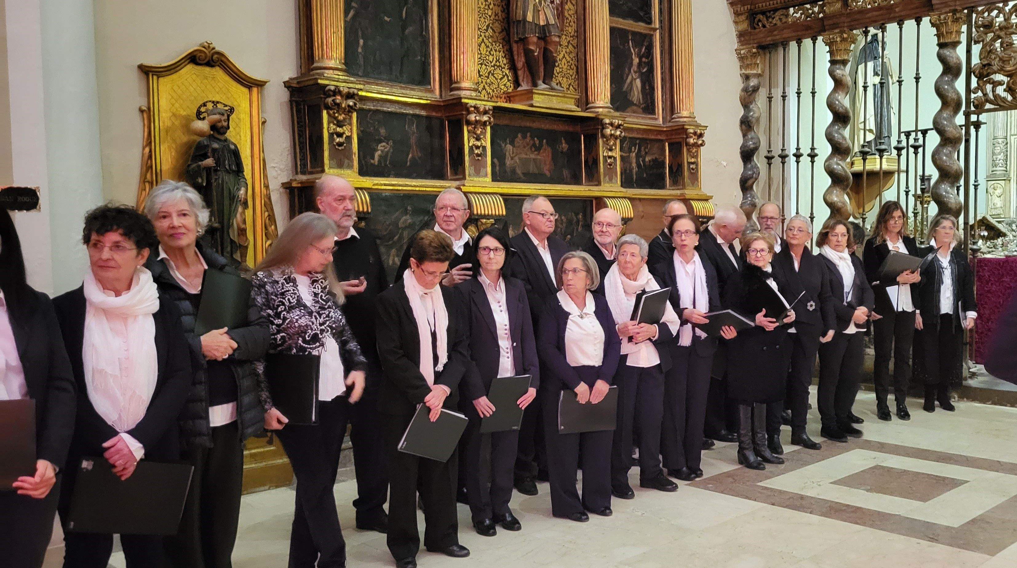 Bendición del belén de la iglesia de San Lorenzo