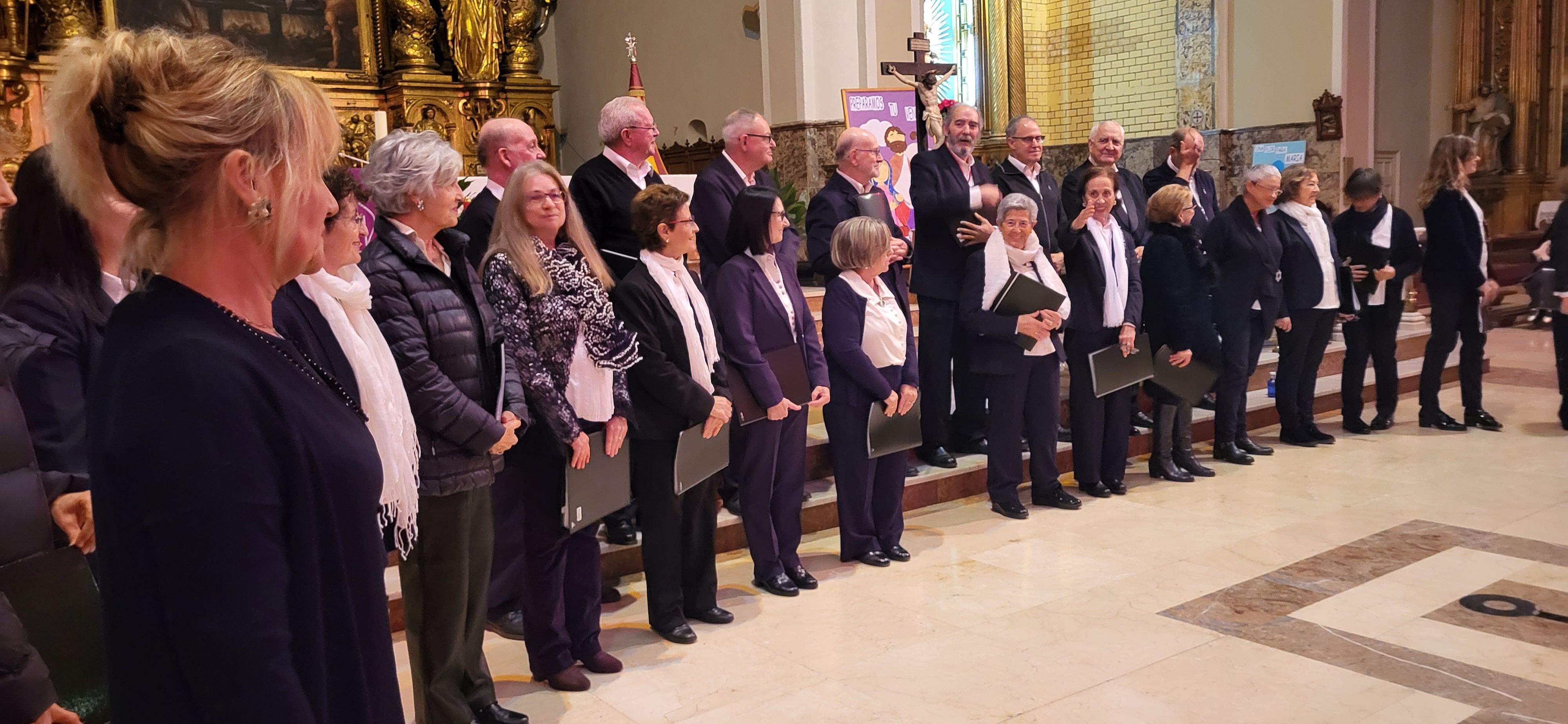Concierto de María de la O y Navidad en la iglesia de San Lorenzo