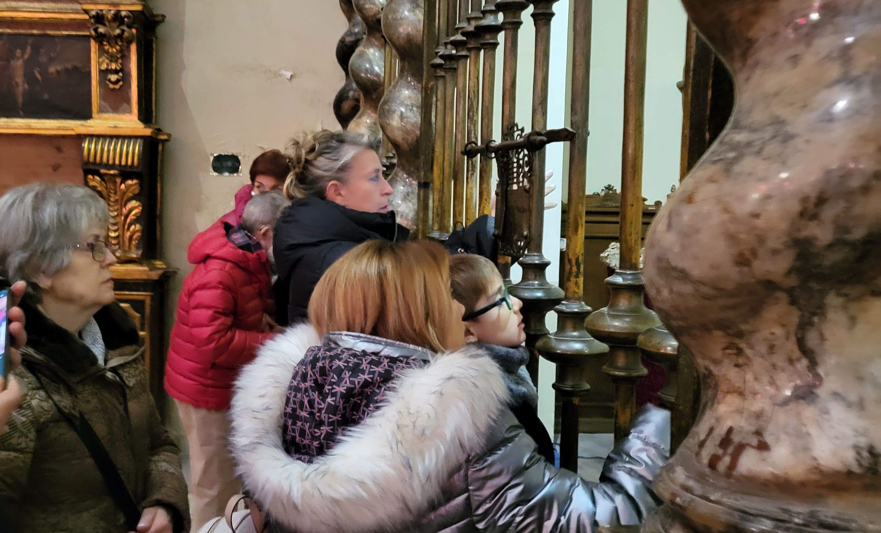 Bendición del belén de la iglesia de San Lorenzo