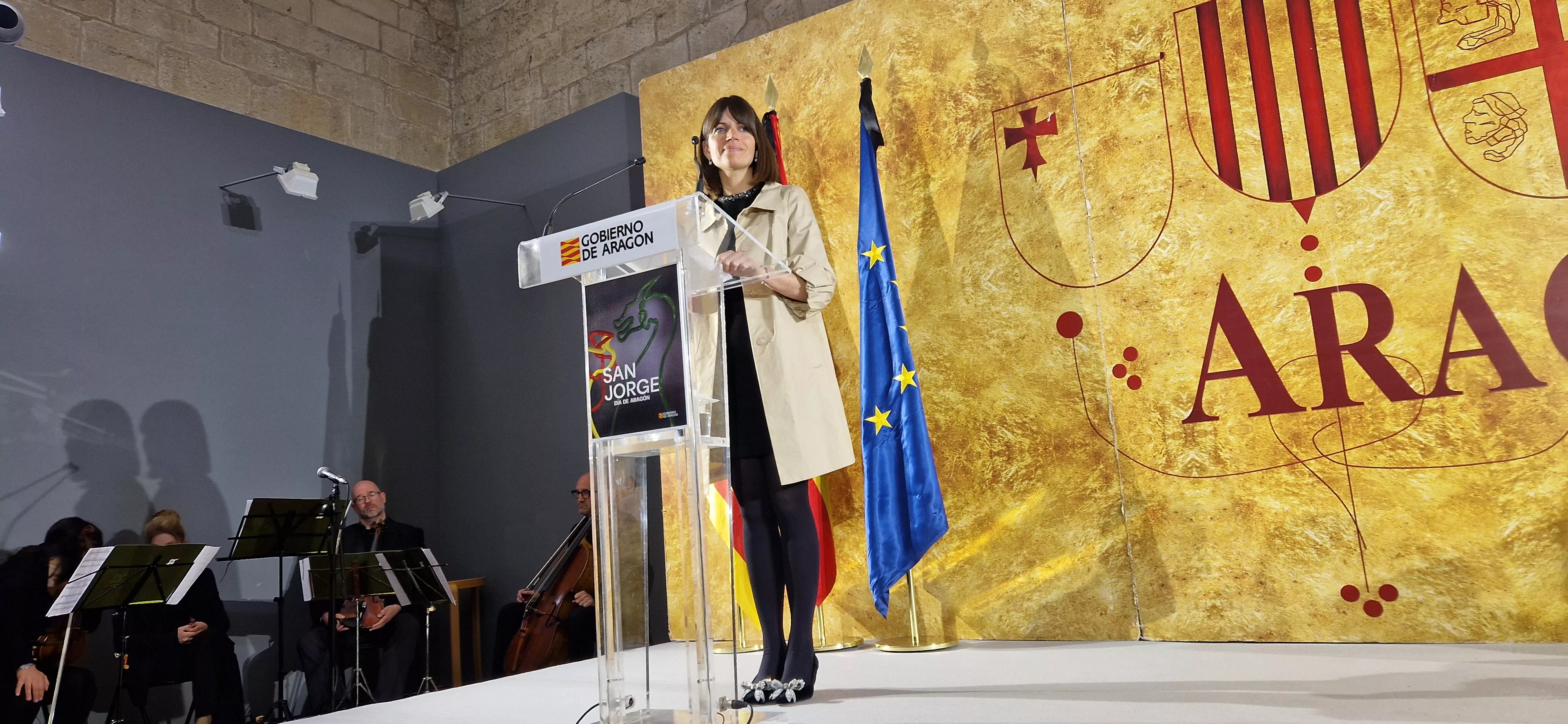 Sonia Abadía. Día de Aragón en Huesca. Foto Myriam Martínez