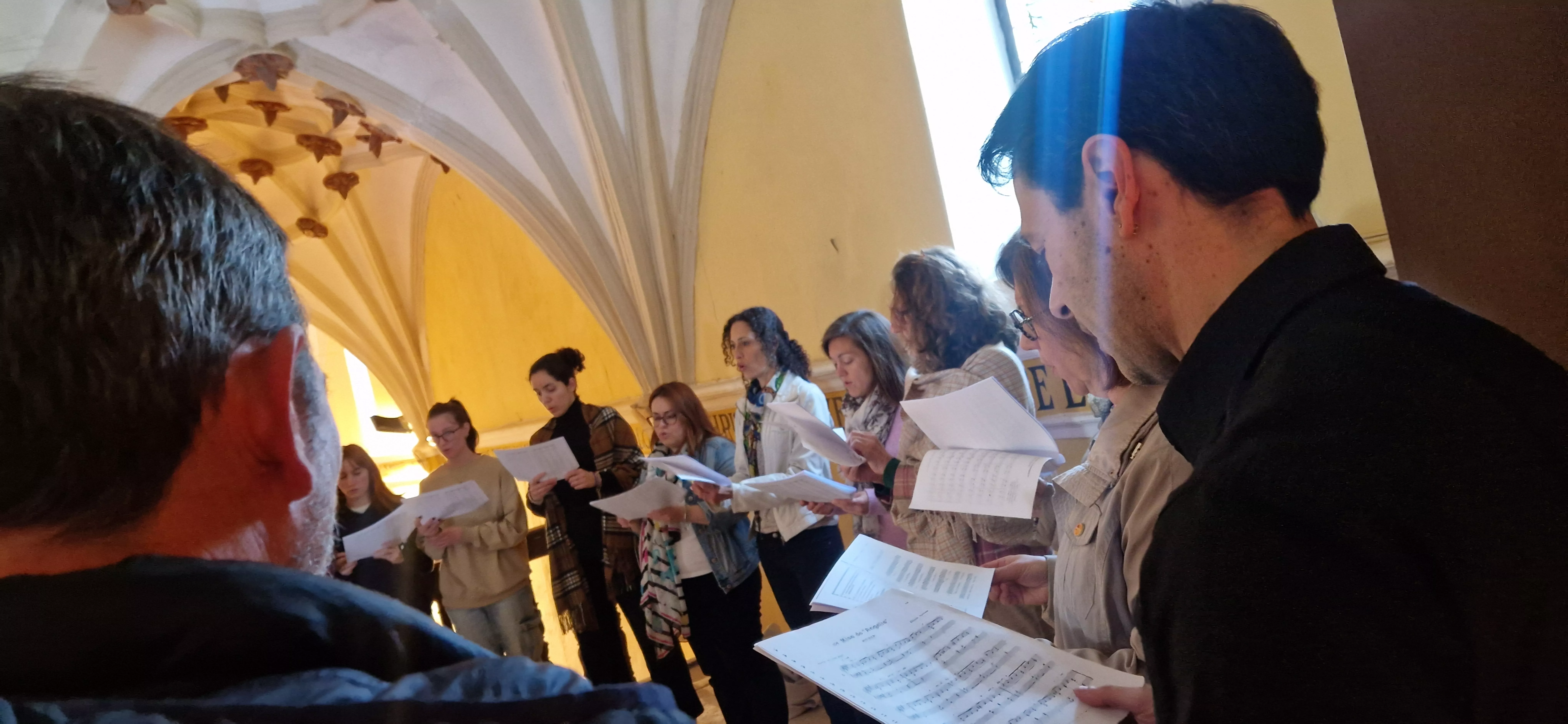 Día de San Jorge en el cerro de Huesca. Foto Myriam Martínez
