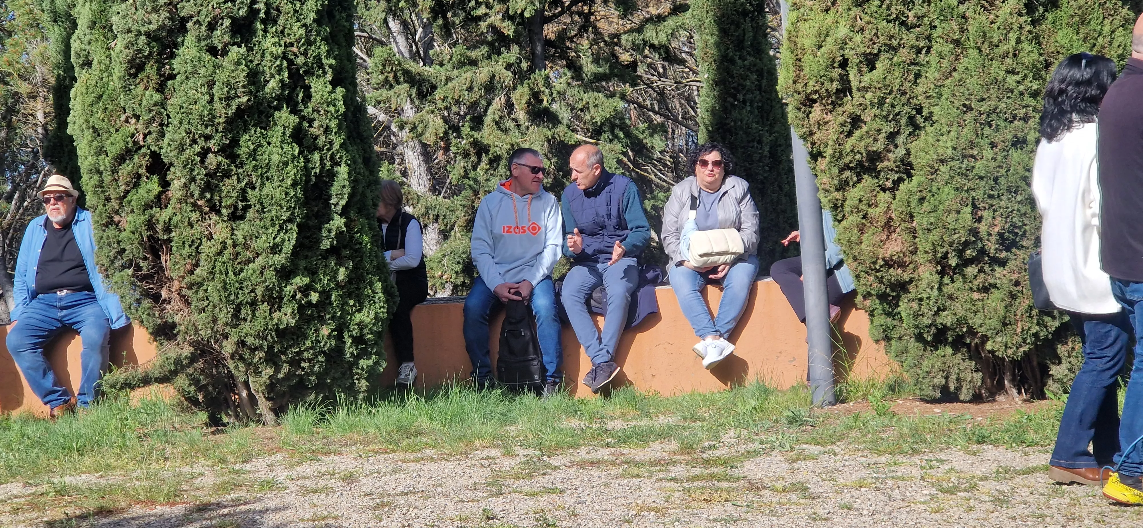 Día de San Jorge en el cerro de Huesca. Foto Myriam Martínez
