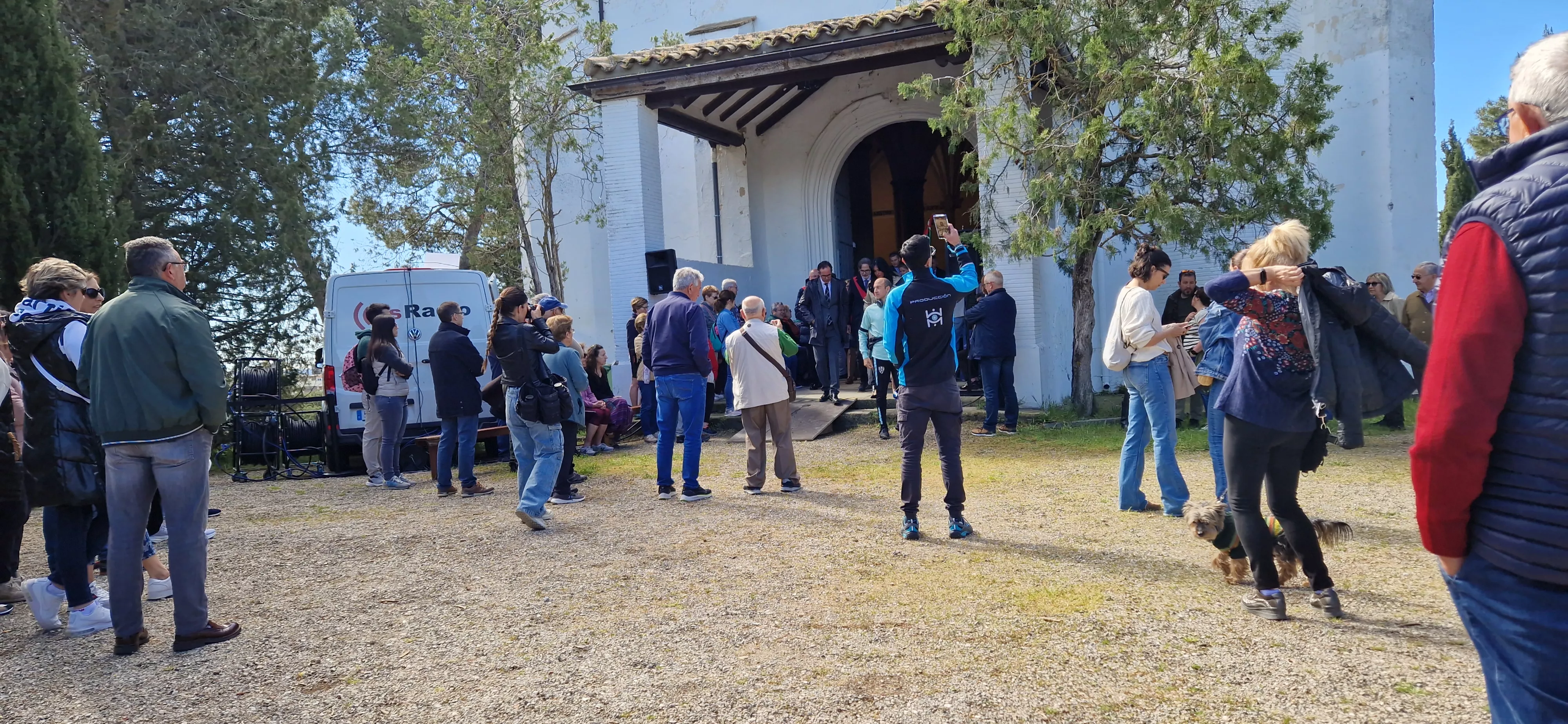 Día de San Jorge en el cerro de Huesca. Foto Myriam Martínez