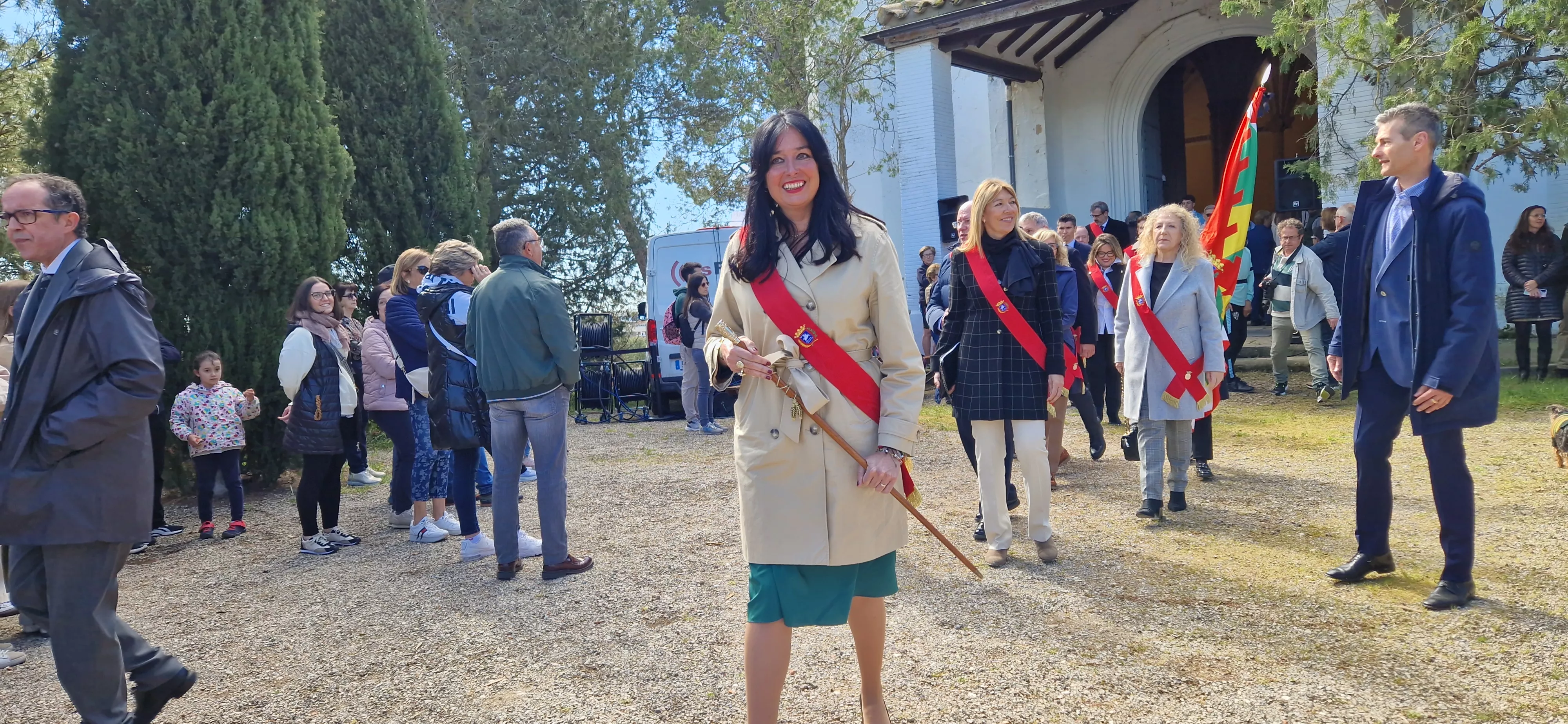 Día de San Jorge en el cerro de Huesca. Foto Myriam Martínez