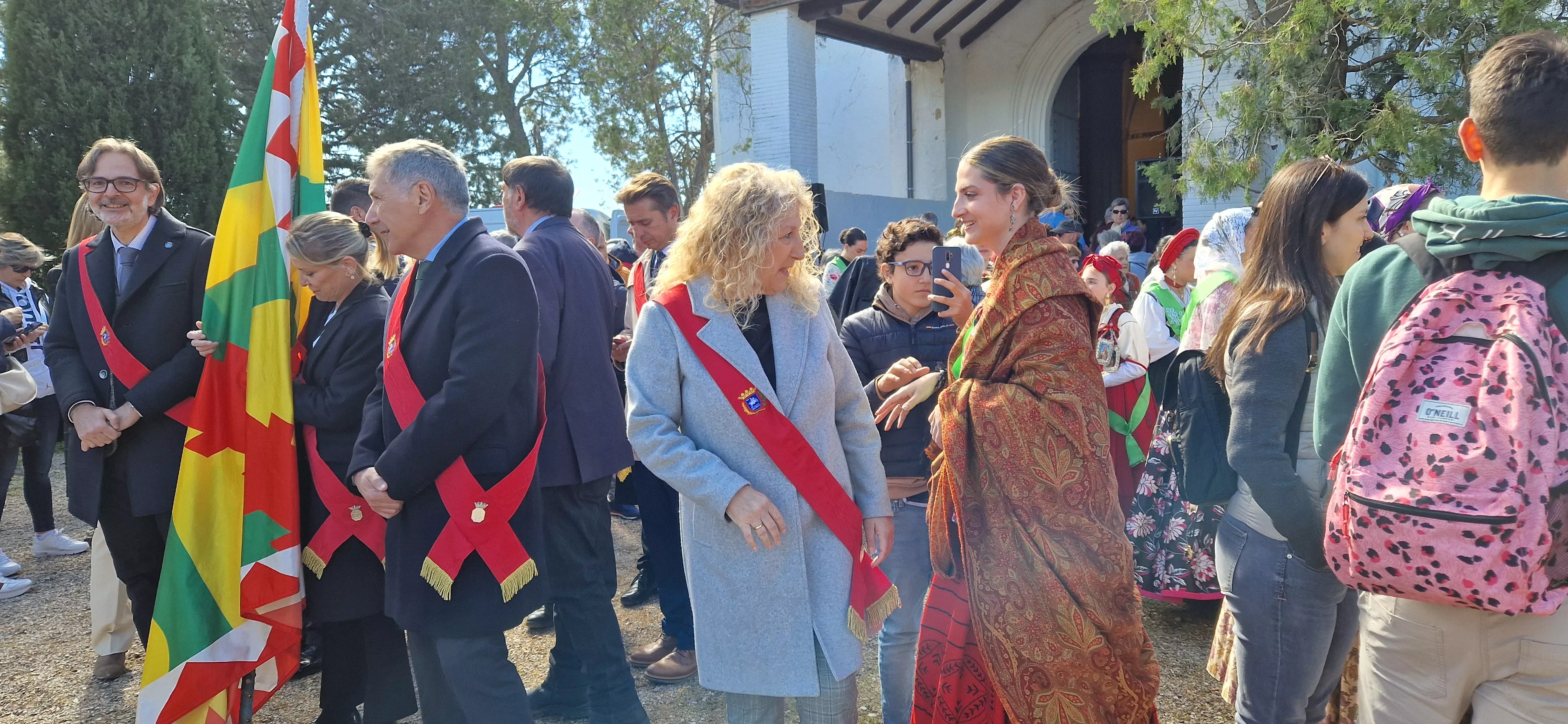 Día de San Jorge en el cerro de Huesca. Foto Myriam Martínez