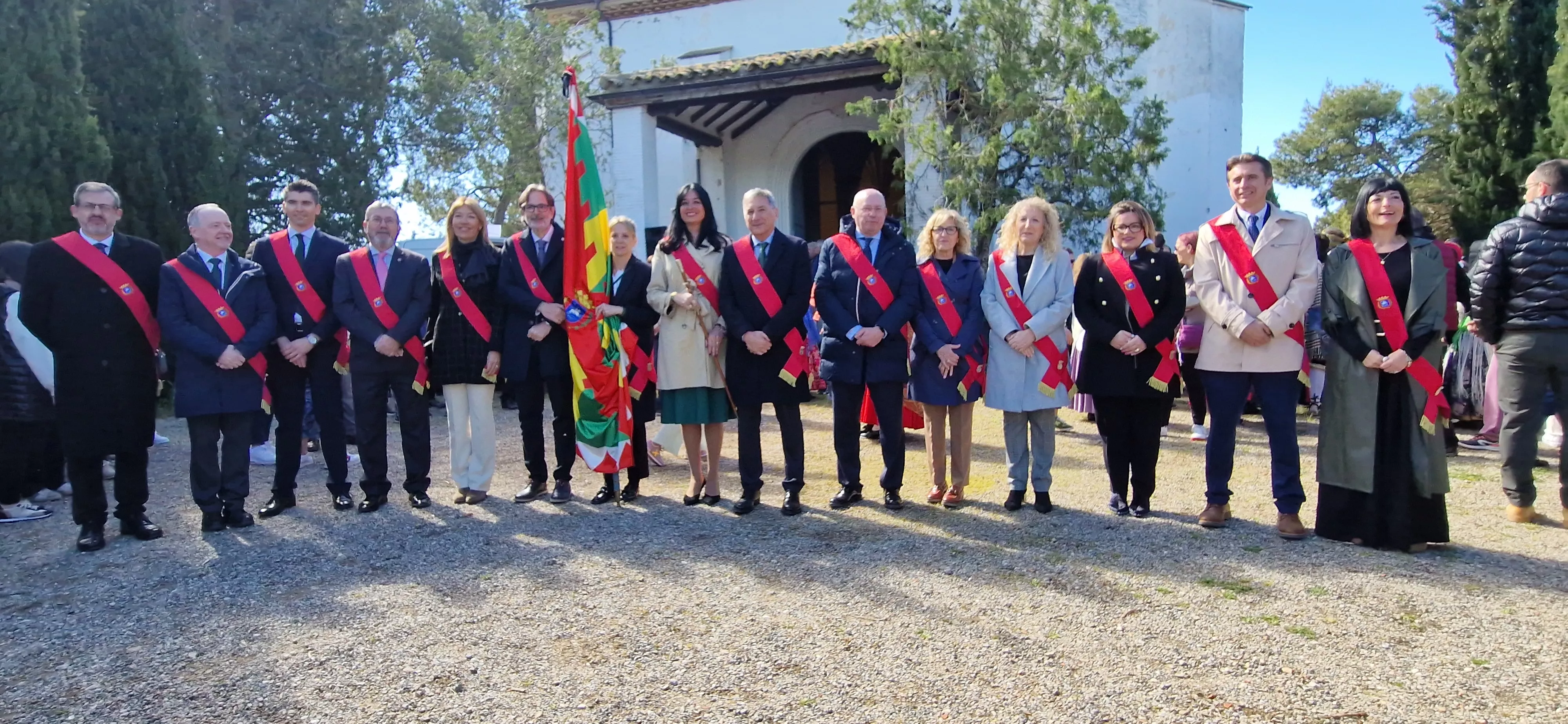 Día de San Jorge en el cerro de Huesca. Foto Myriam Martínez