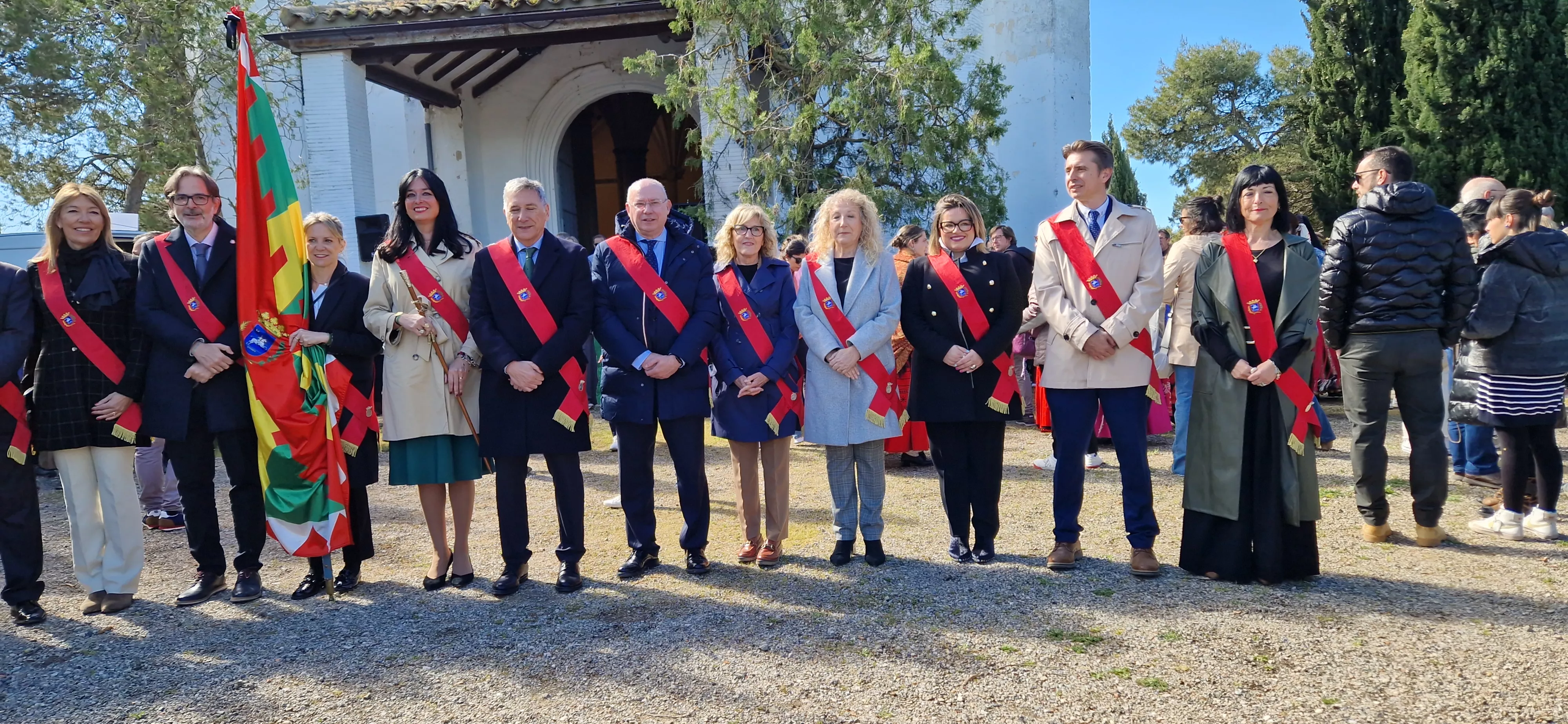 Día de San Jorge en el cerro de Huesca. Foto Myriam Martínez