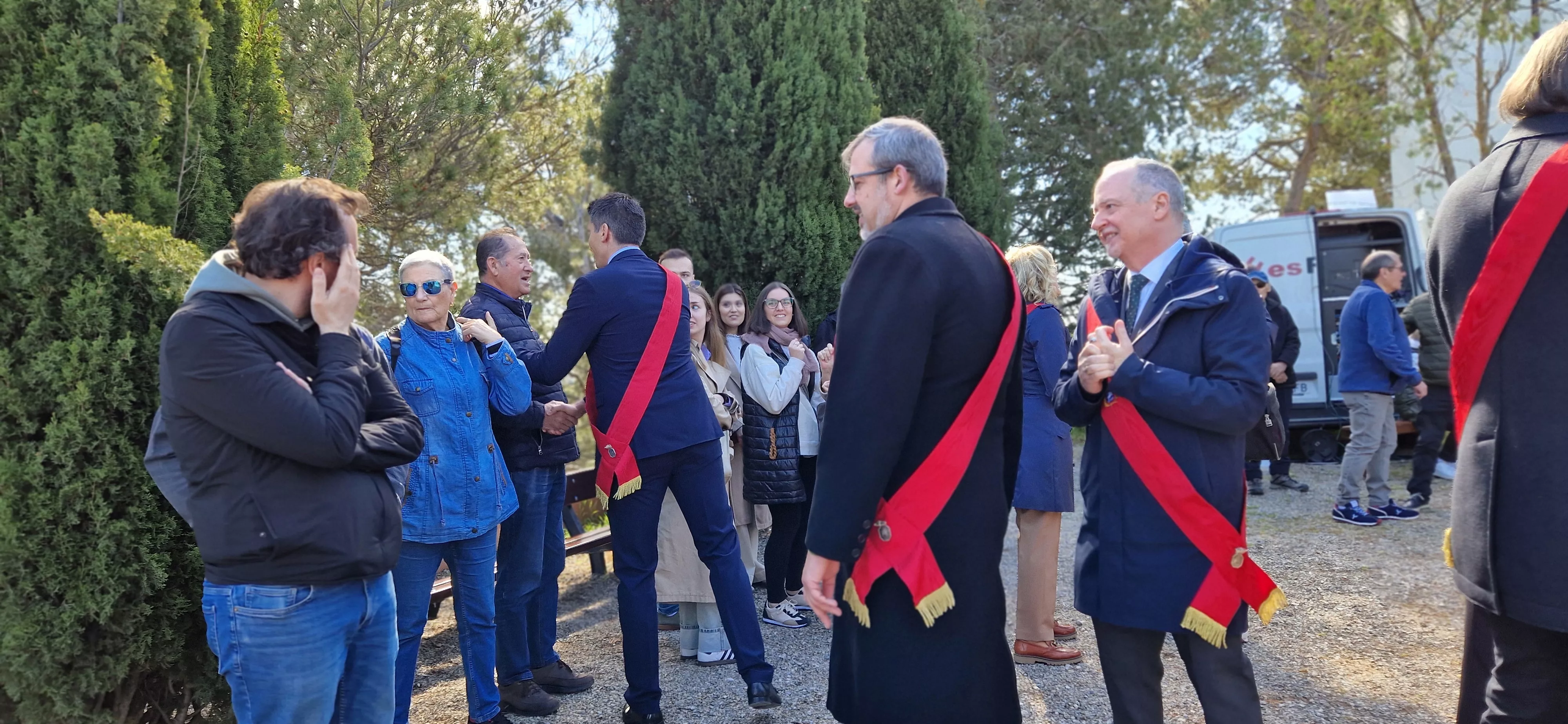 Día de San Jorge en el cerro de Huesca. Foto Myriam Martínez