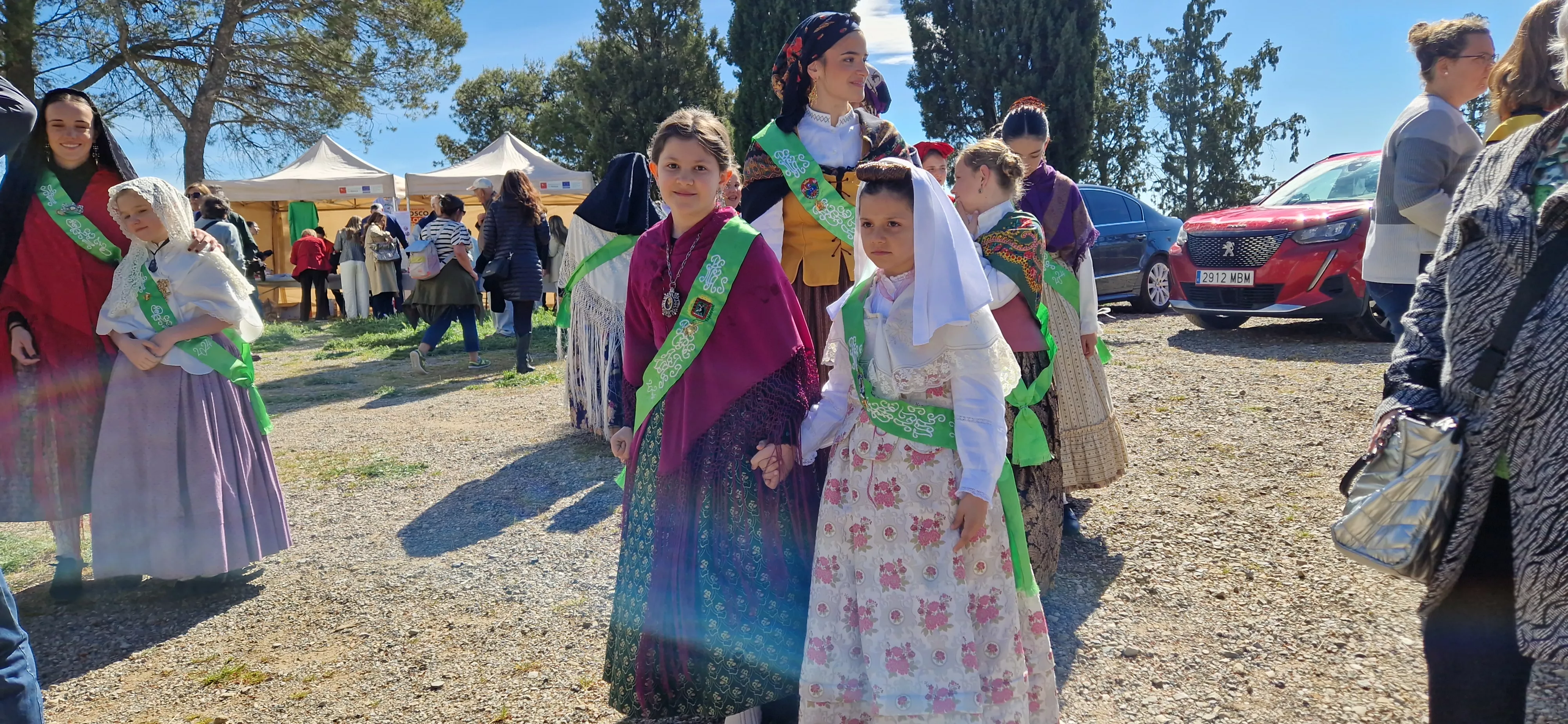 Día de San Jorge en el cerro de Huesca. Foto Myriam Martínez