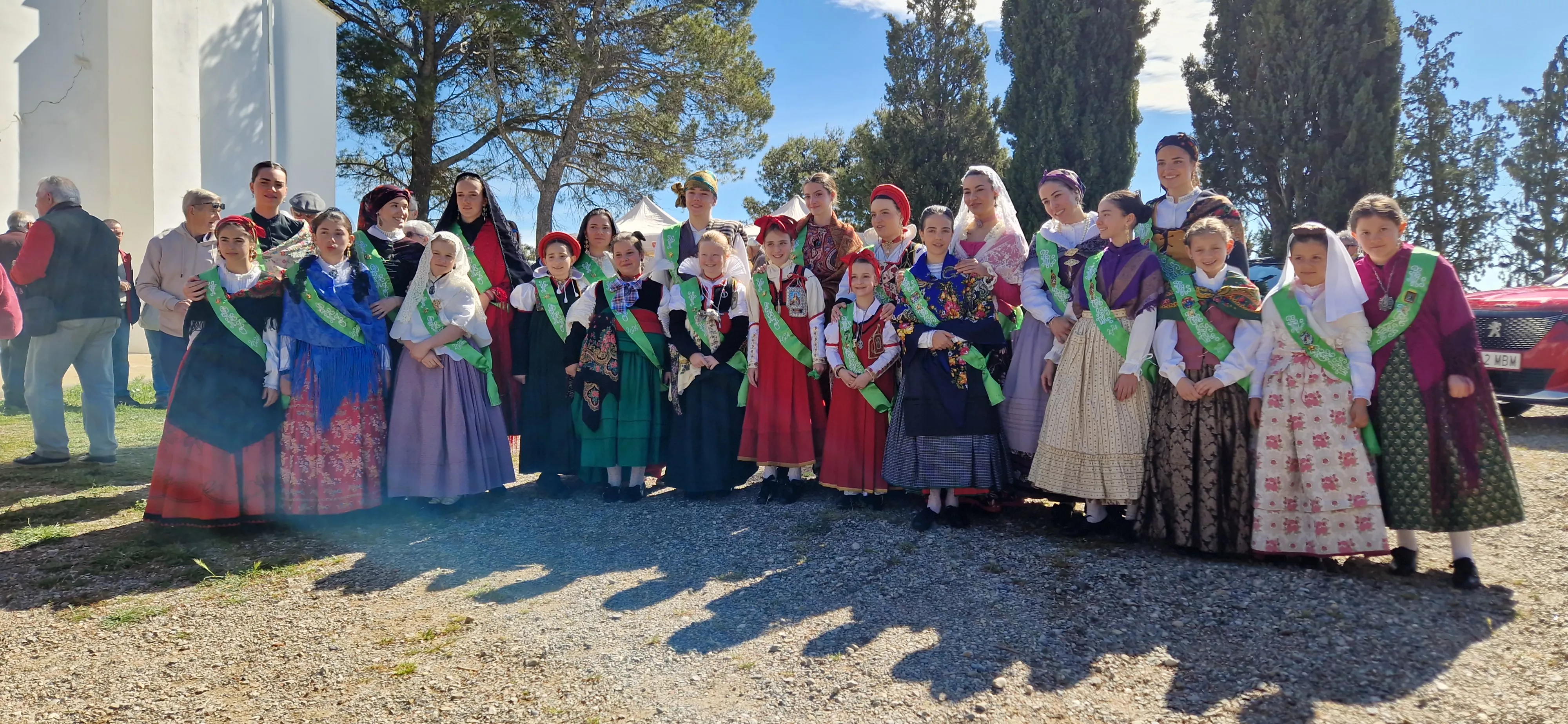 Día de San Jorge en el cerro de Huesca. Foto Myriam Martínez
