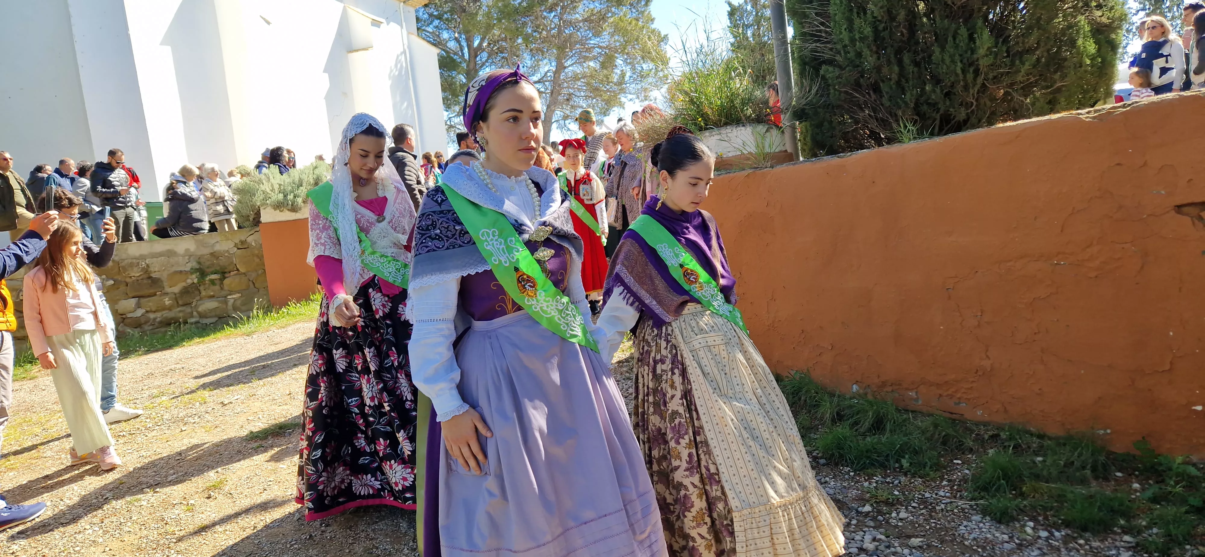 Día de San Jorge en el cerro de Huesca. Foto Myriam Martínez