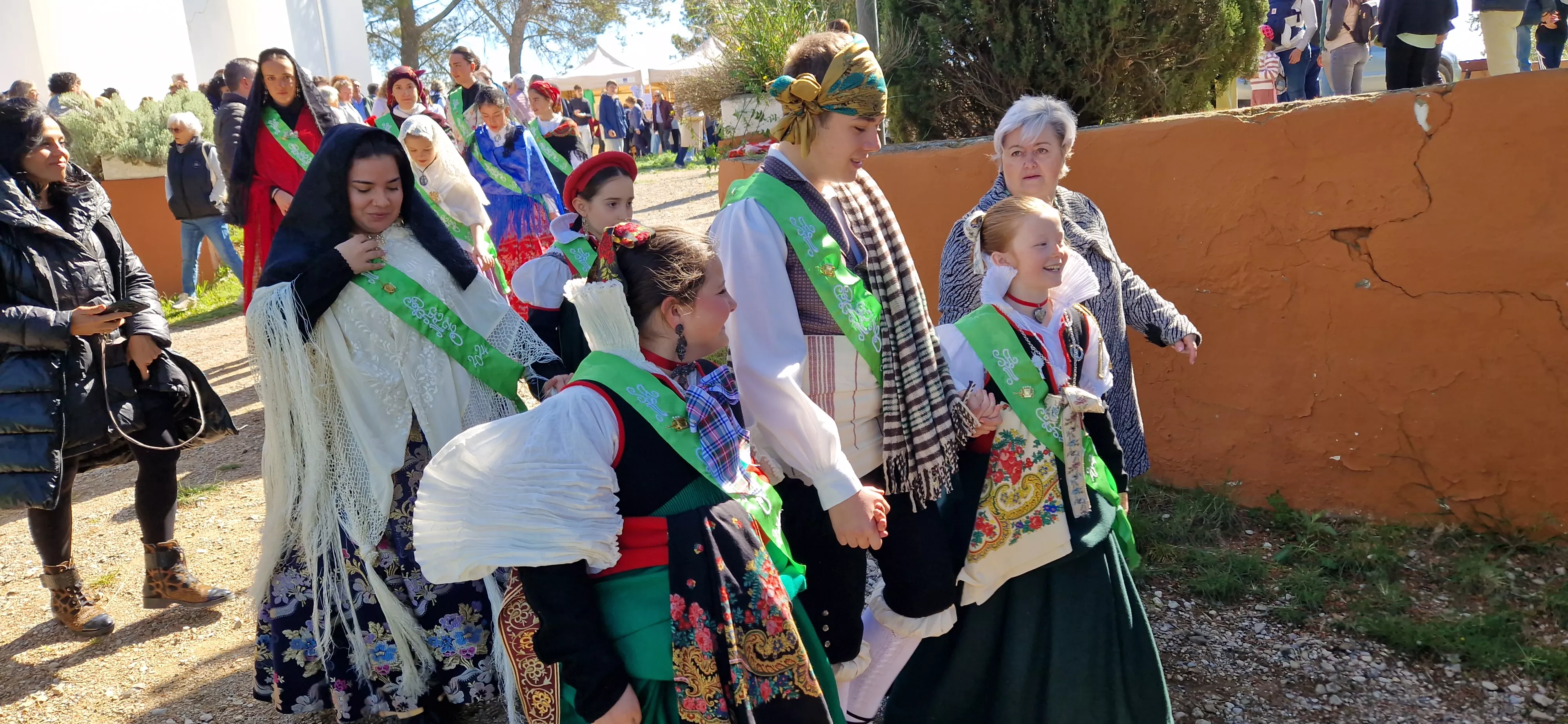 Día de San Jorge en el cerro de Huesca. Foto Myriam Martínez