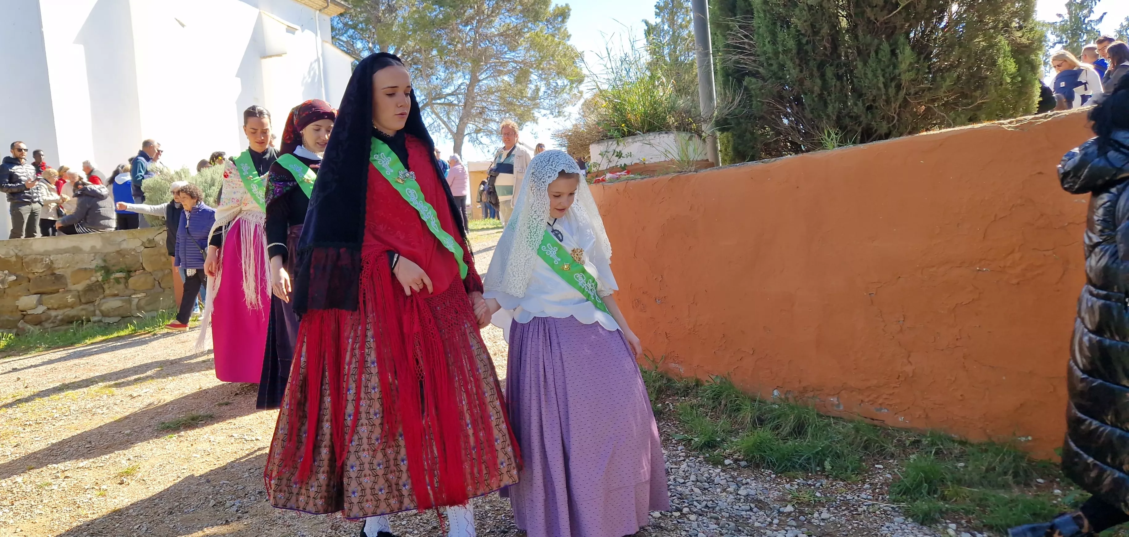 Día de San Jorge en el cerro de Huesca. Foto Myriam Martínez