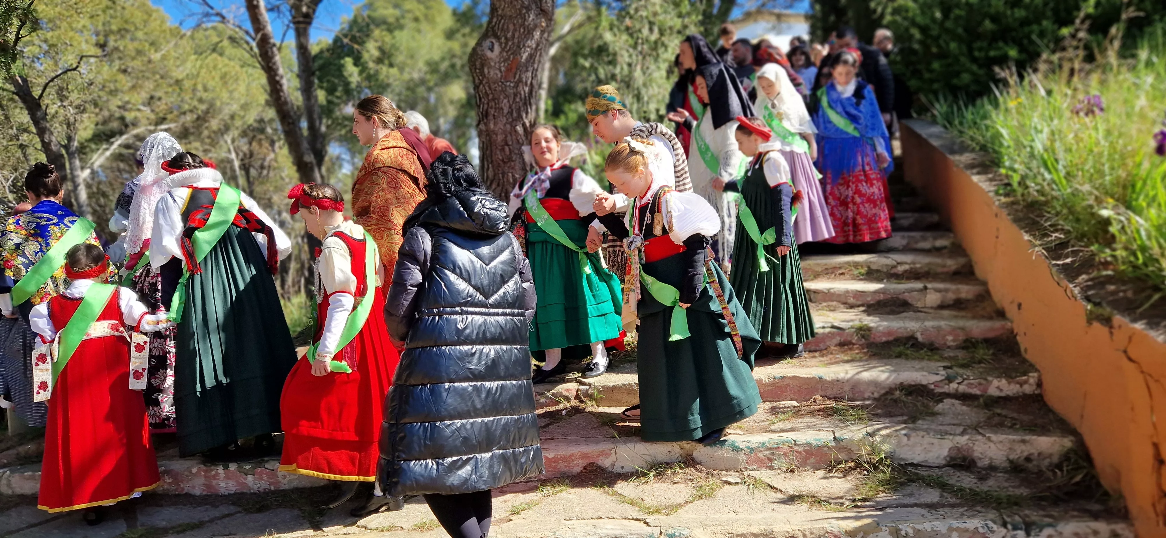 Día de San Jorge en el cerro de Huesca. Foto Myriam Martínez