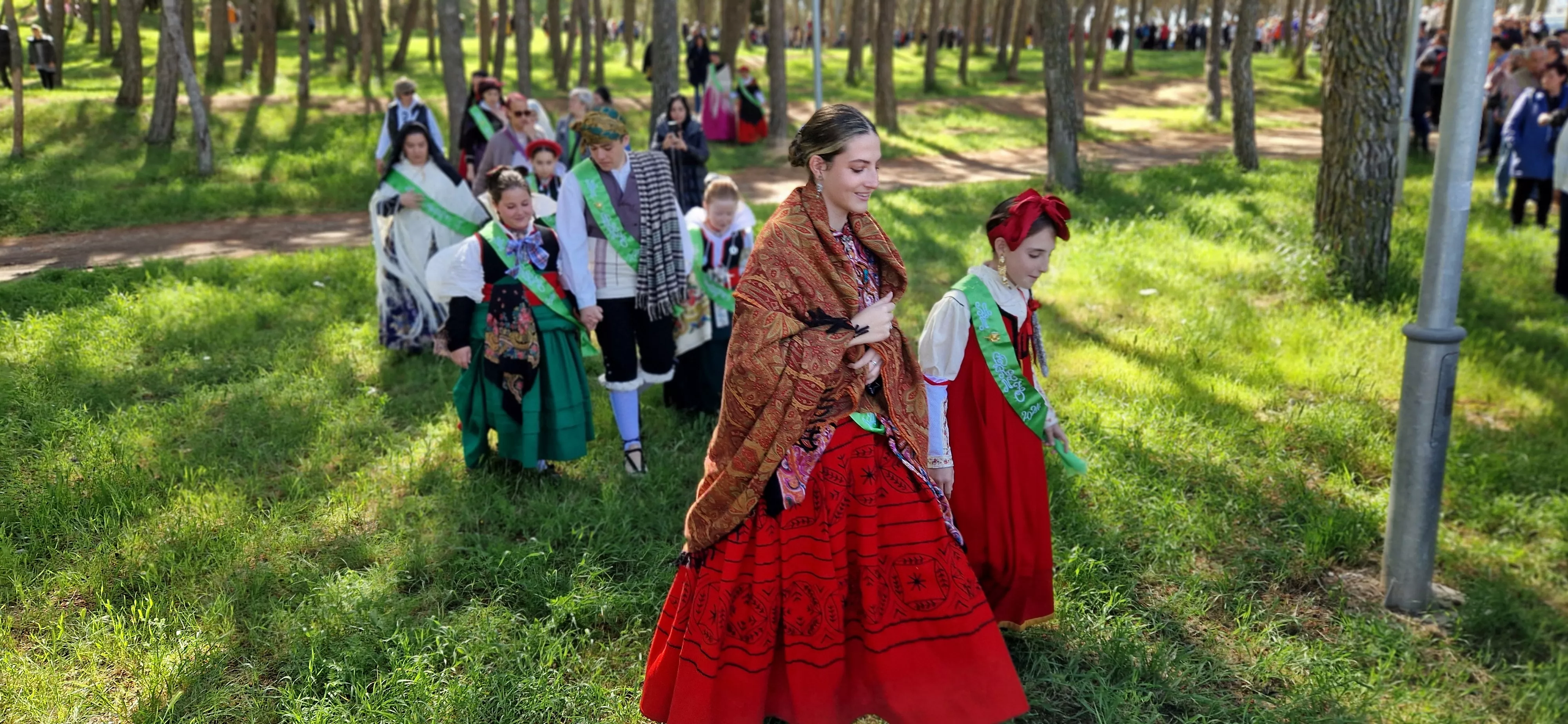 Día de San Jorge en el cerro de Huesca. Foto Myriam Martínez