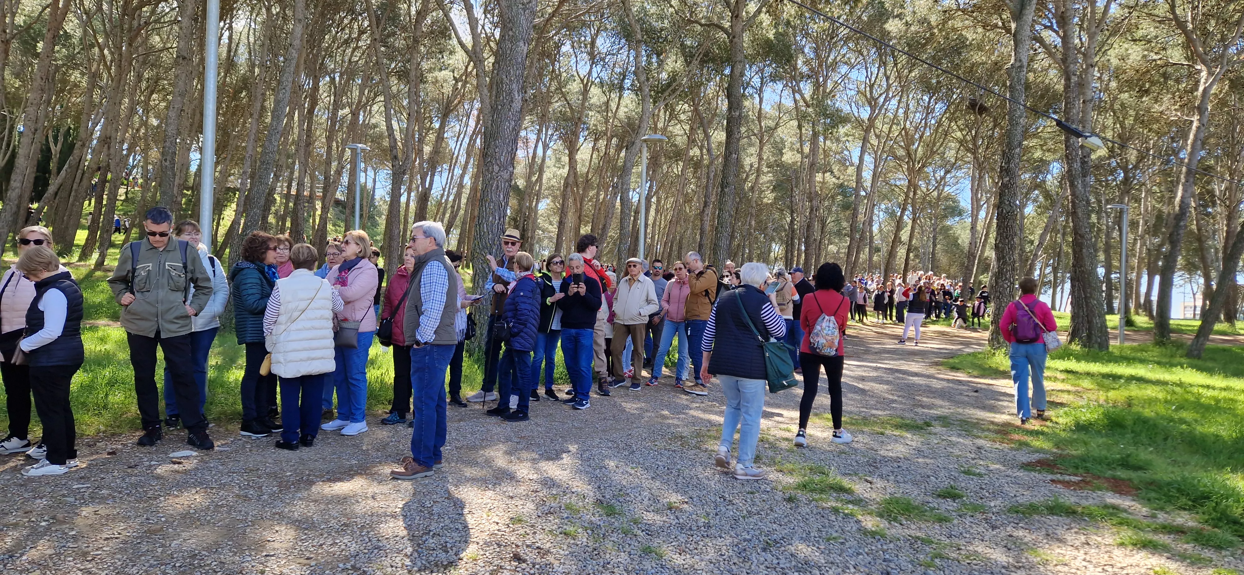 Día de San Jorge en el cerro de Huesca. Foto Myriam Martínez