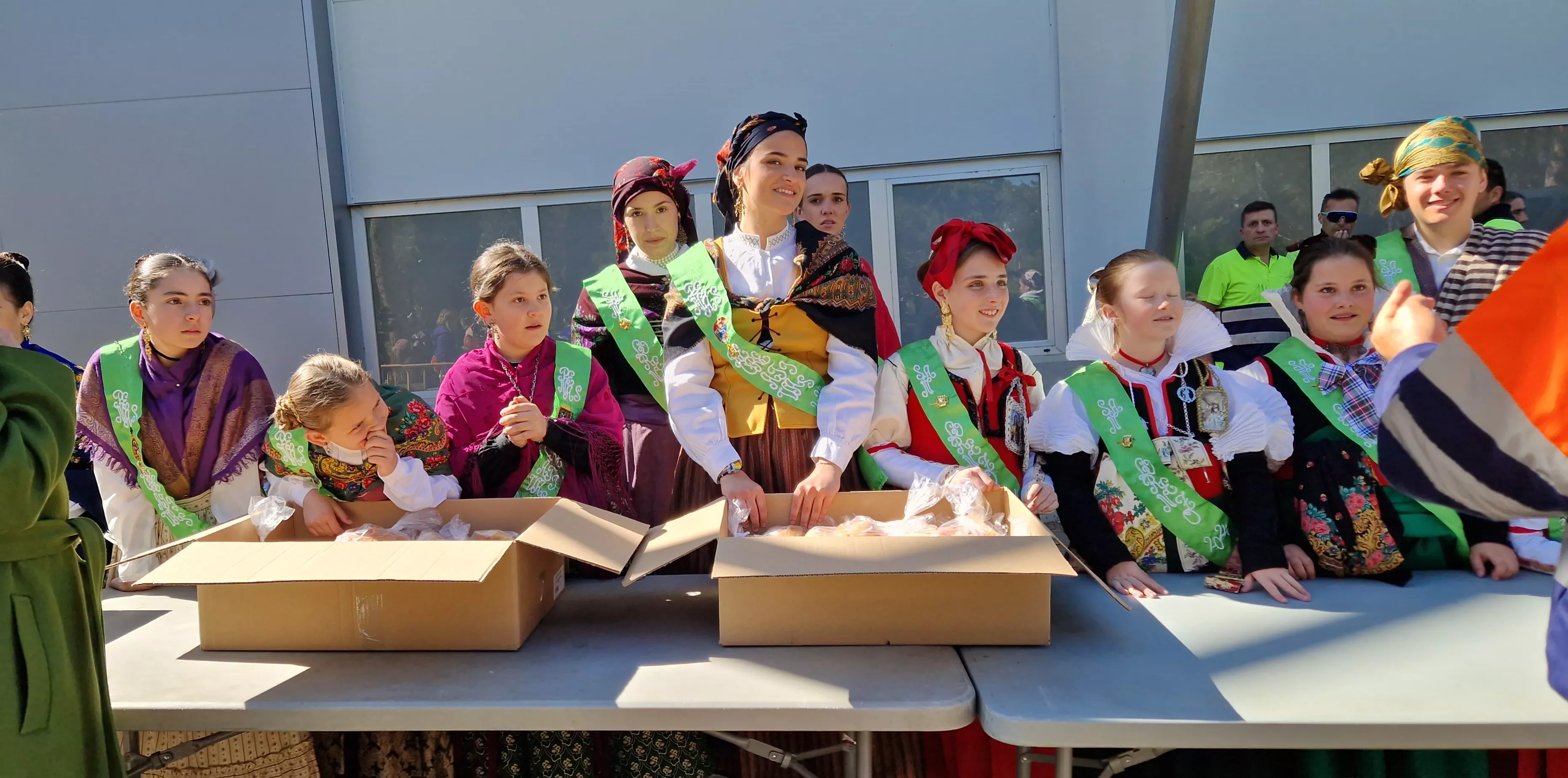 Día de San Jorge en el cerro de Huesca. Foto Myriam Martínez