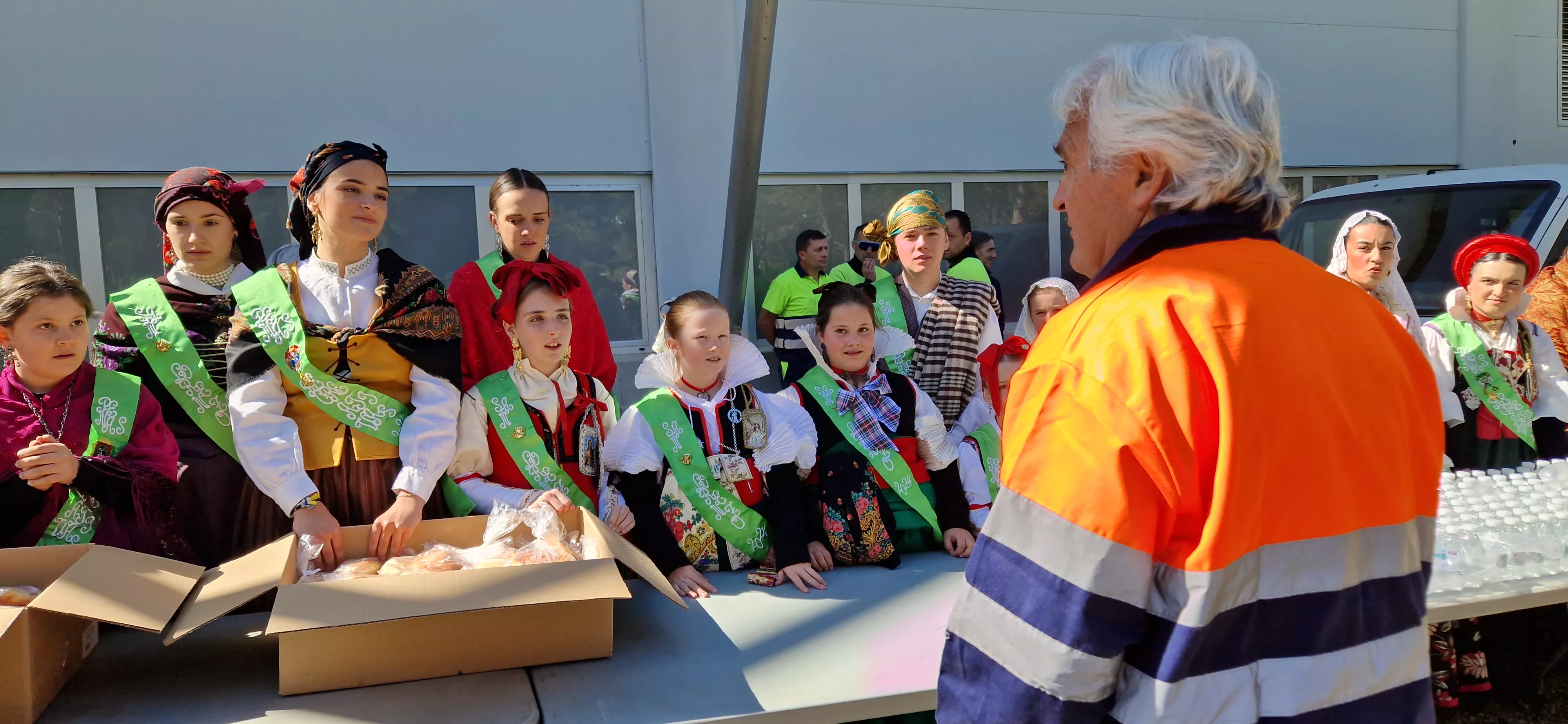 Día de San Jorge en el cerro de Huesca. Foto Myriam Martínez