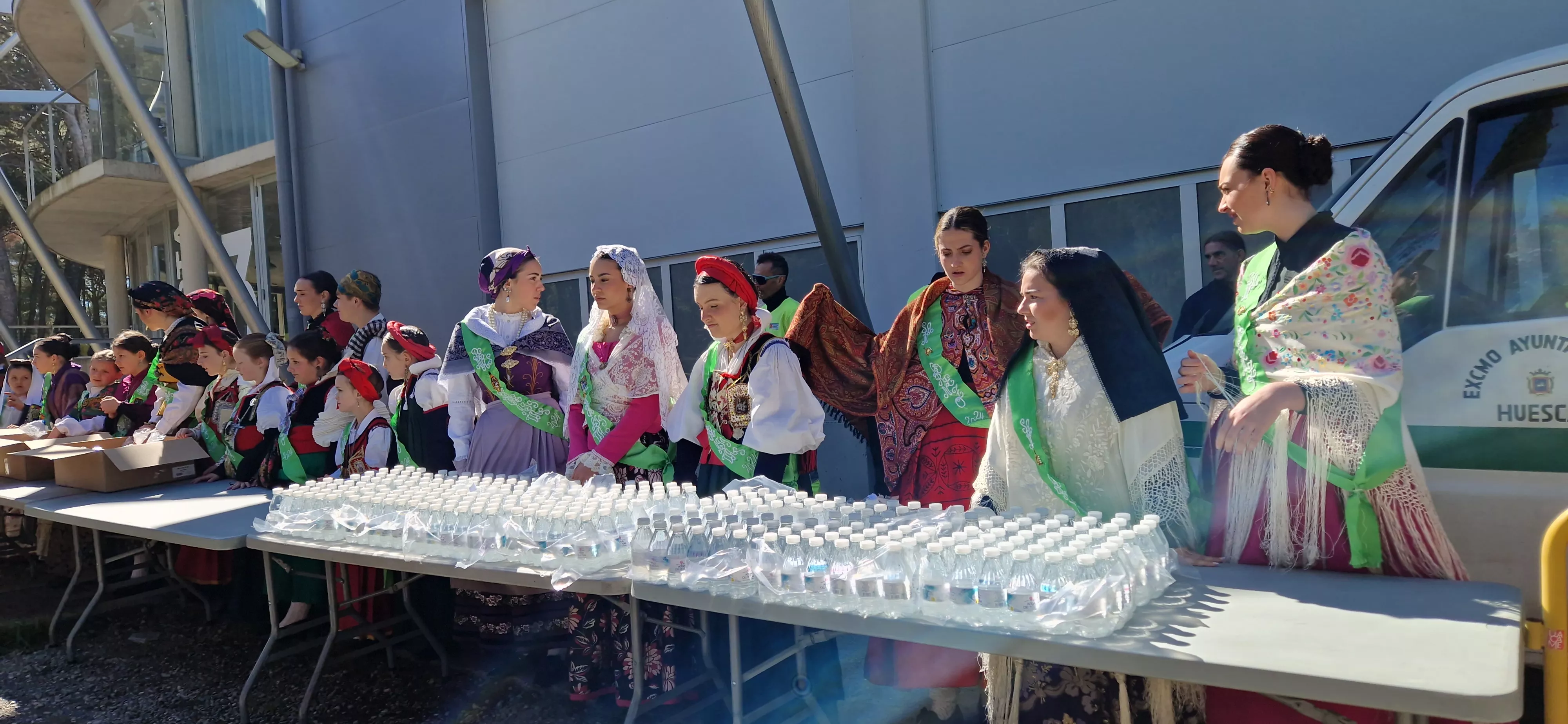 Día de San Jorge en el cerro de Huesca. Foto Myriam Martínez