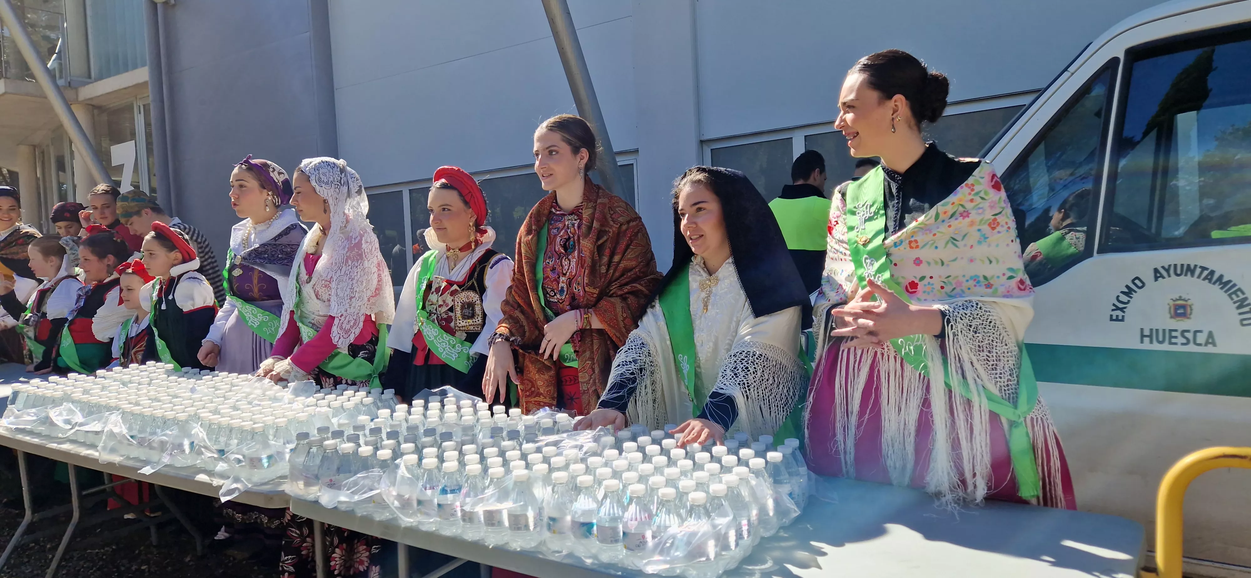 Día de San Jorge en el cerro de Huesca. Foto Myriam Martínez