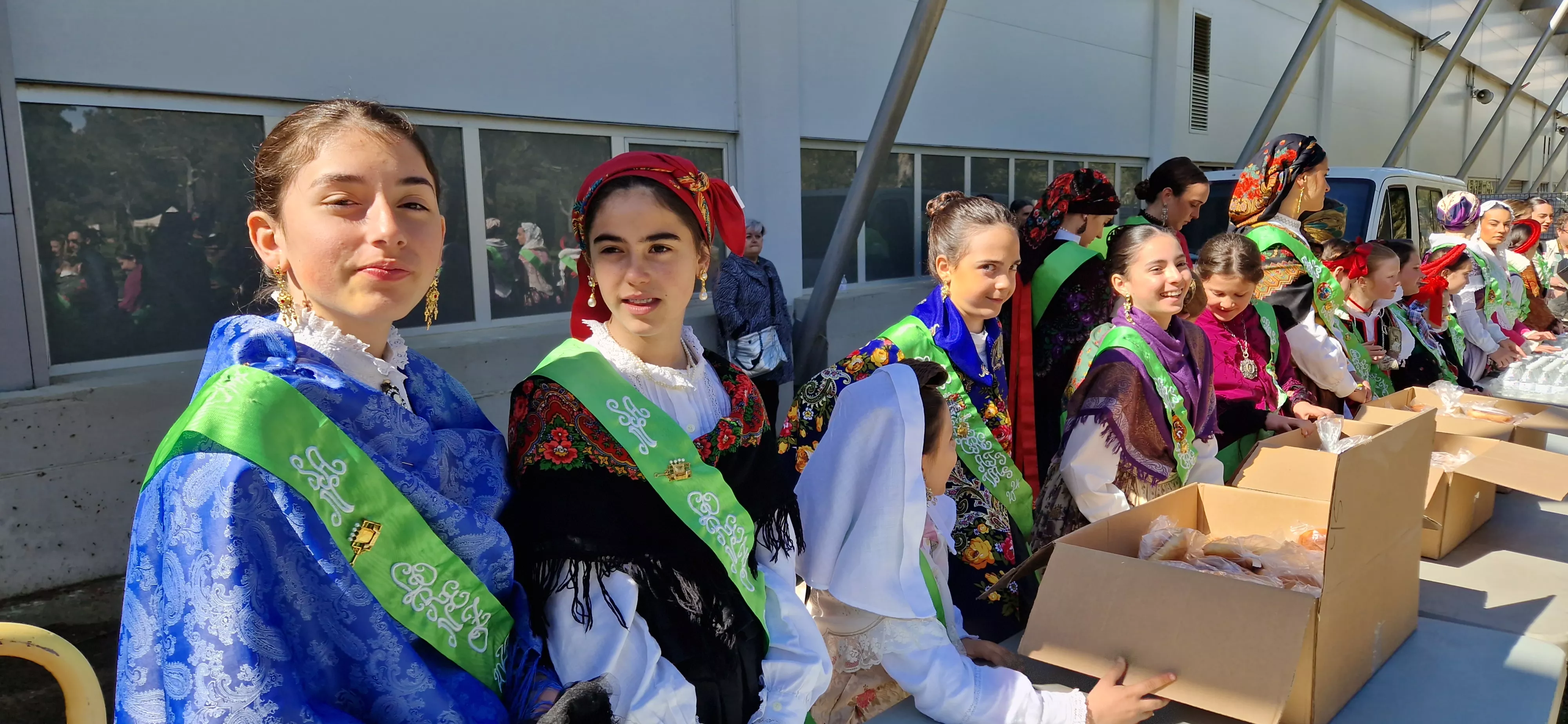 Día de San Jorge en el cerro de Huesca. Foto Myriam Martínez