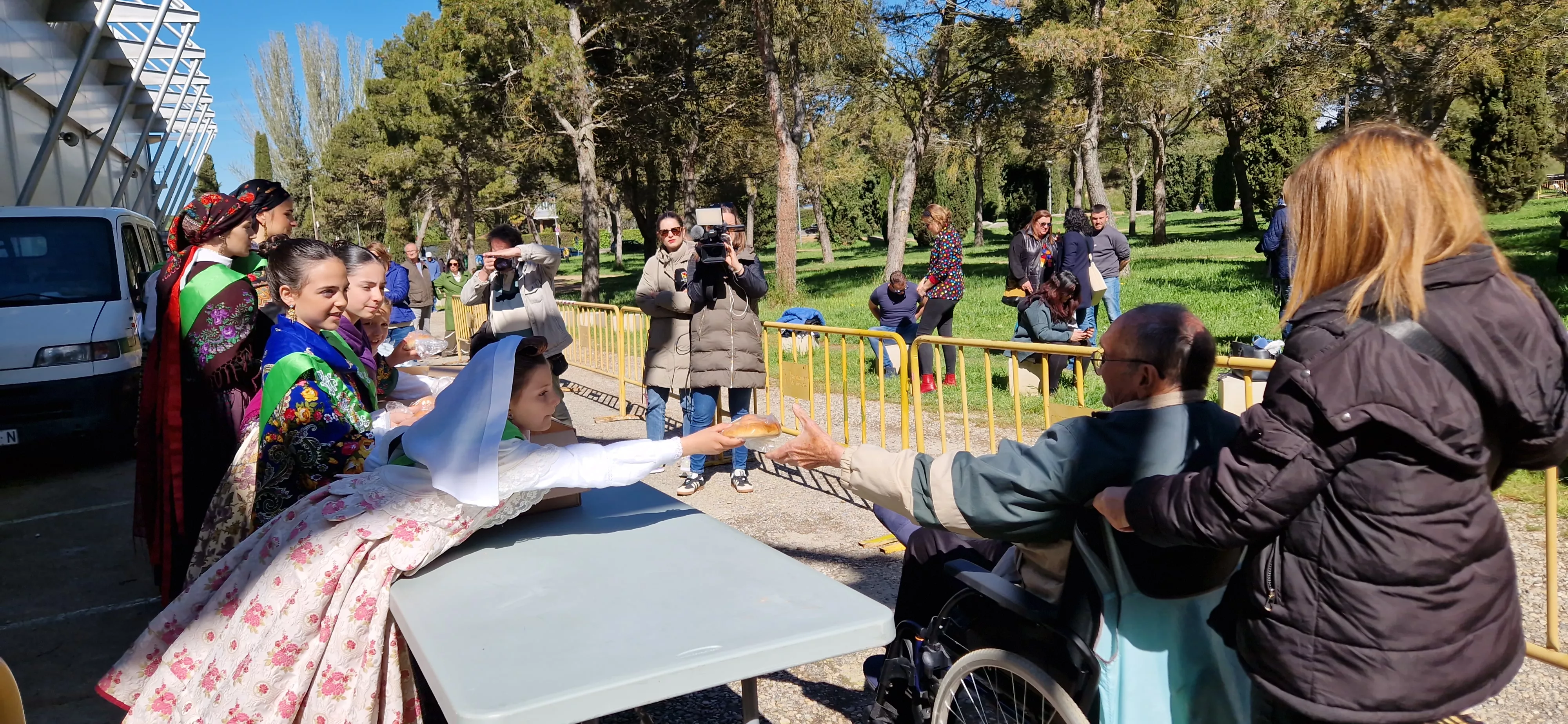 Día de San Jorge en el cerro de Huesca. Foto Myriam Martínez