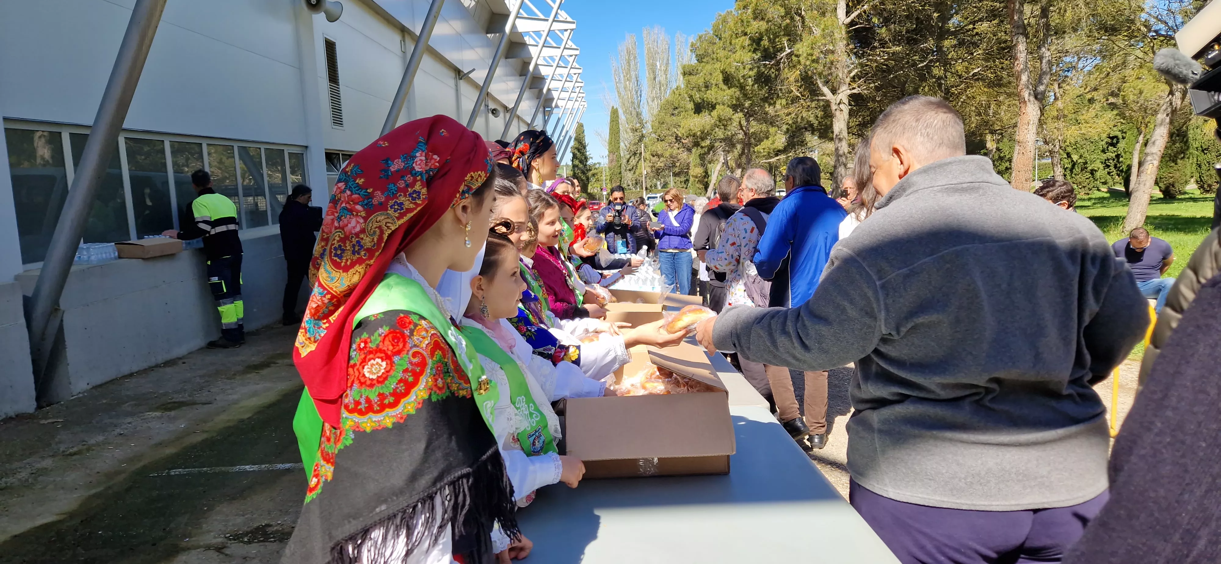 Día de San Jorge en el cerro de Huesca. Foto Myriam Martínez