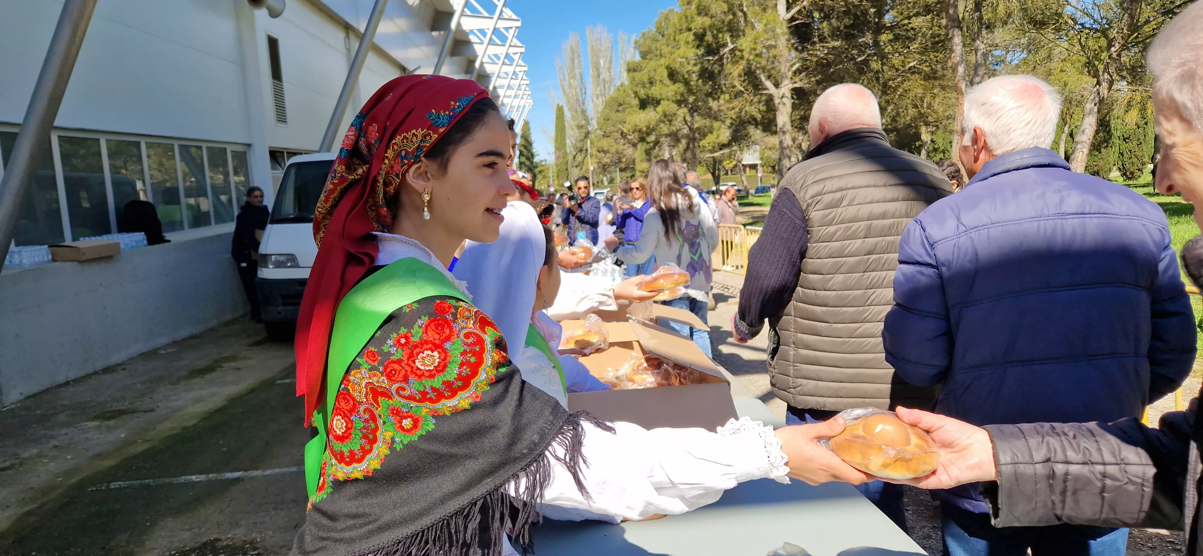 Día de San Jorge en el cerro de Huesca. Foto Myriam Martínez