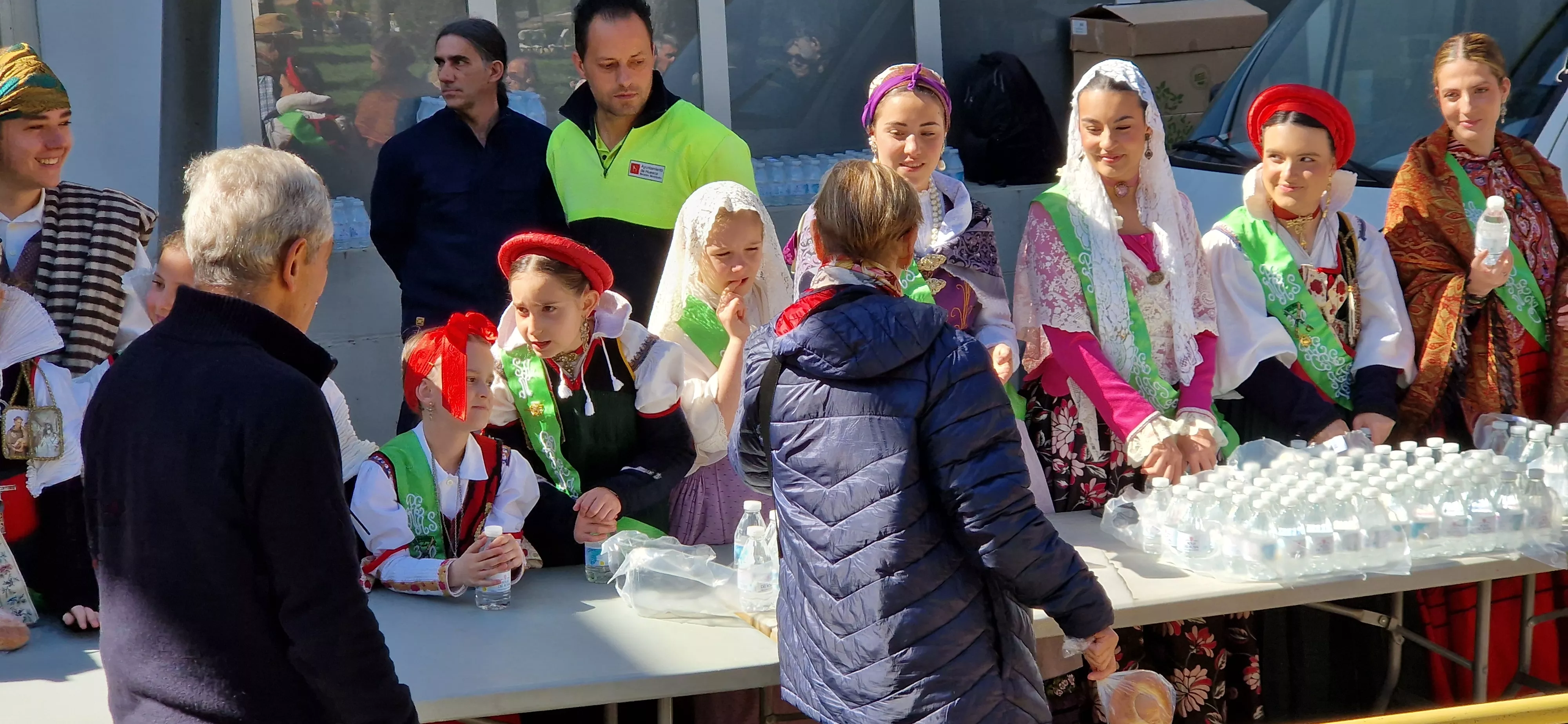 Día de San Jorge en el cerro de Huesca. Foto Myriam Martínez