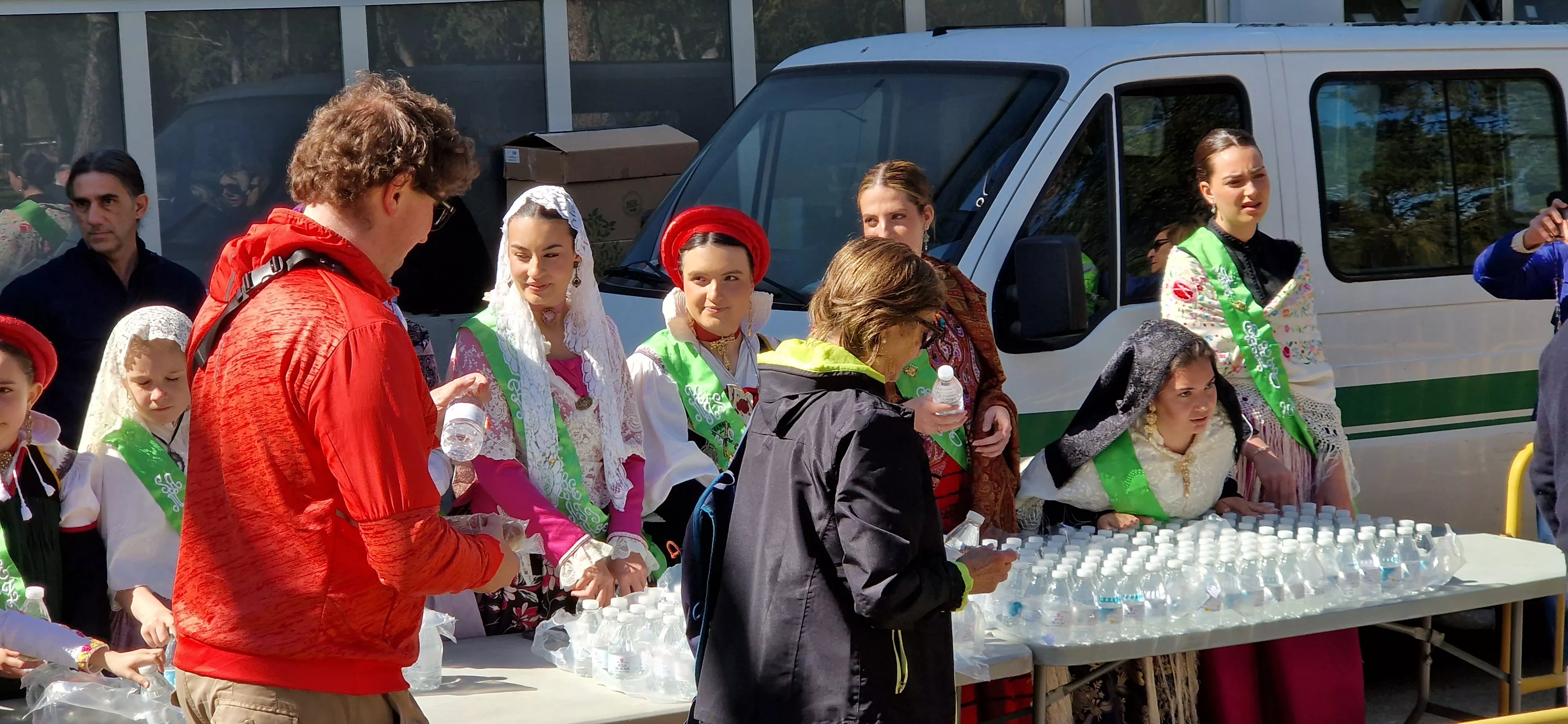 Día de San Jorge en el cerro de Huesca. Foto Myriam Martínez