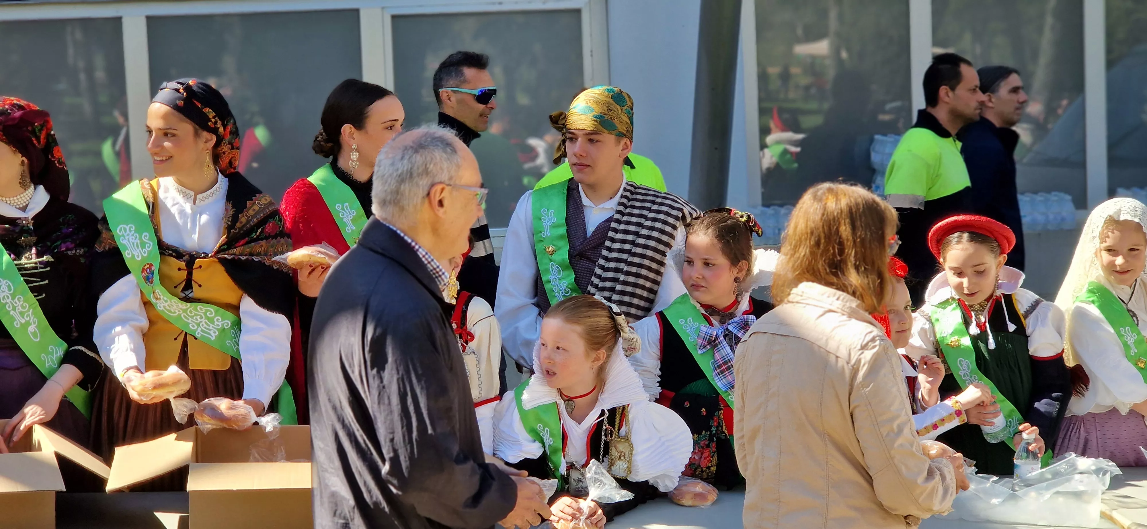 Día de San Jorge en el cerro de Huesca. Foto Myriam Martínez