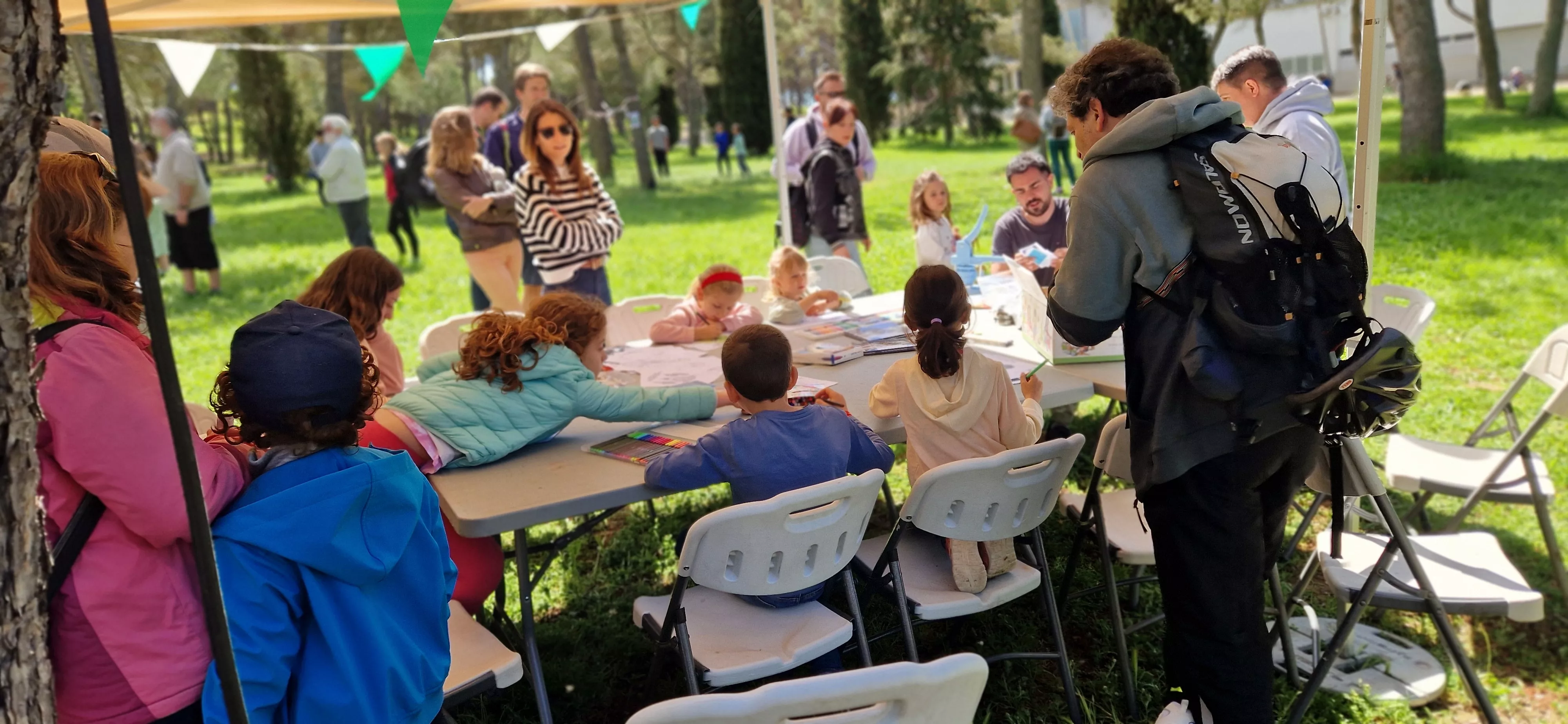 Día de San Jorge en el cerro de Huesca. Foto Myriam Martínez