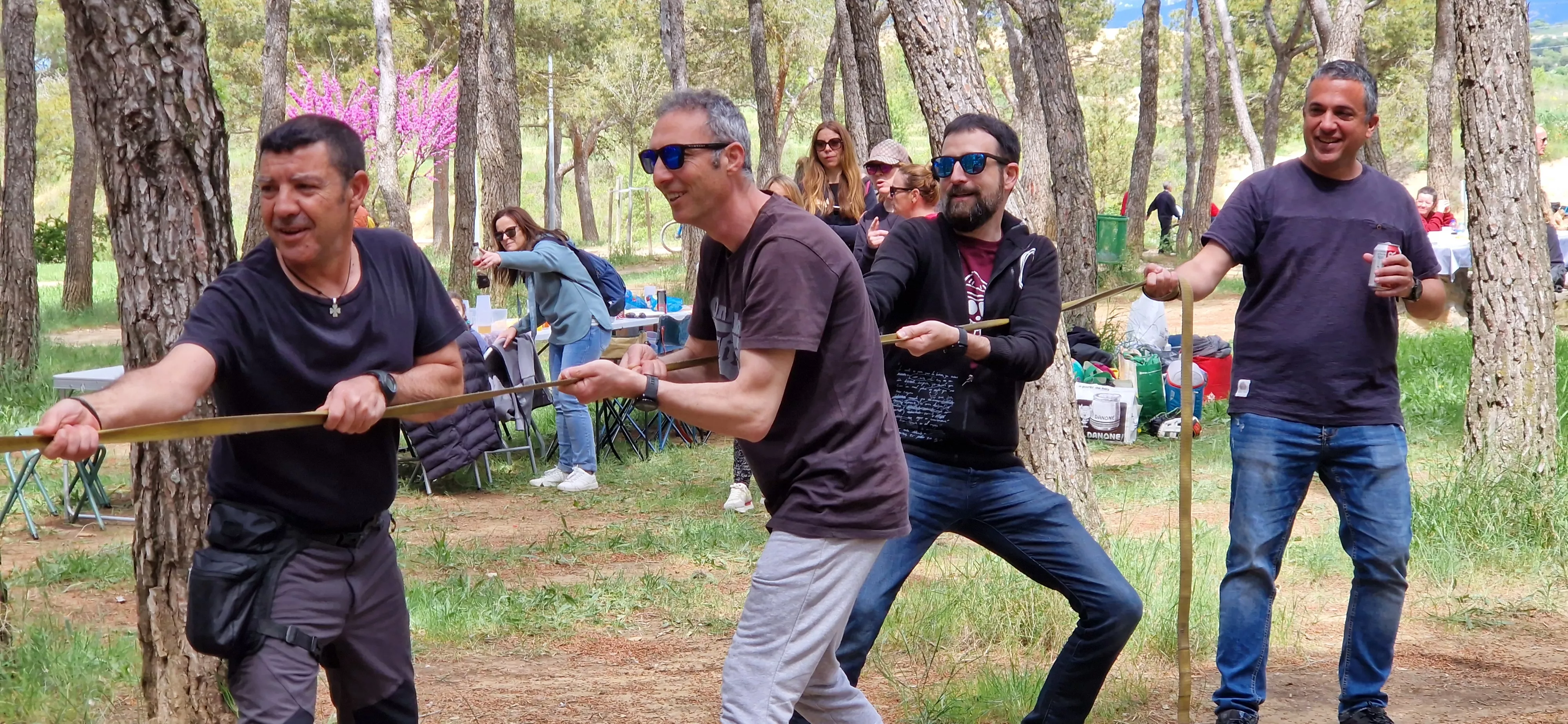 Día de San Jorge en el cerro de Huesca. Foto Myriam Martínez
