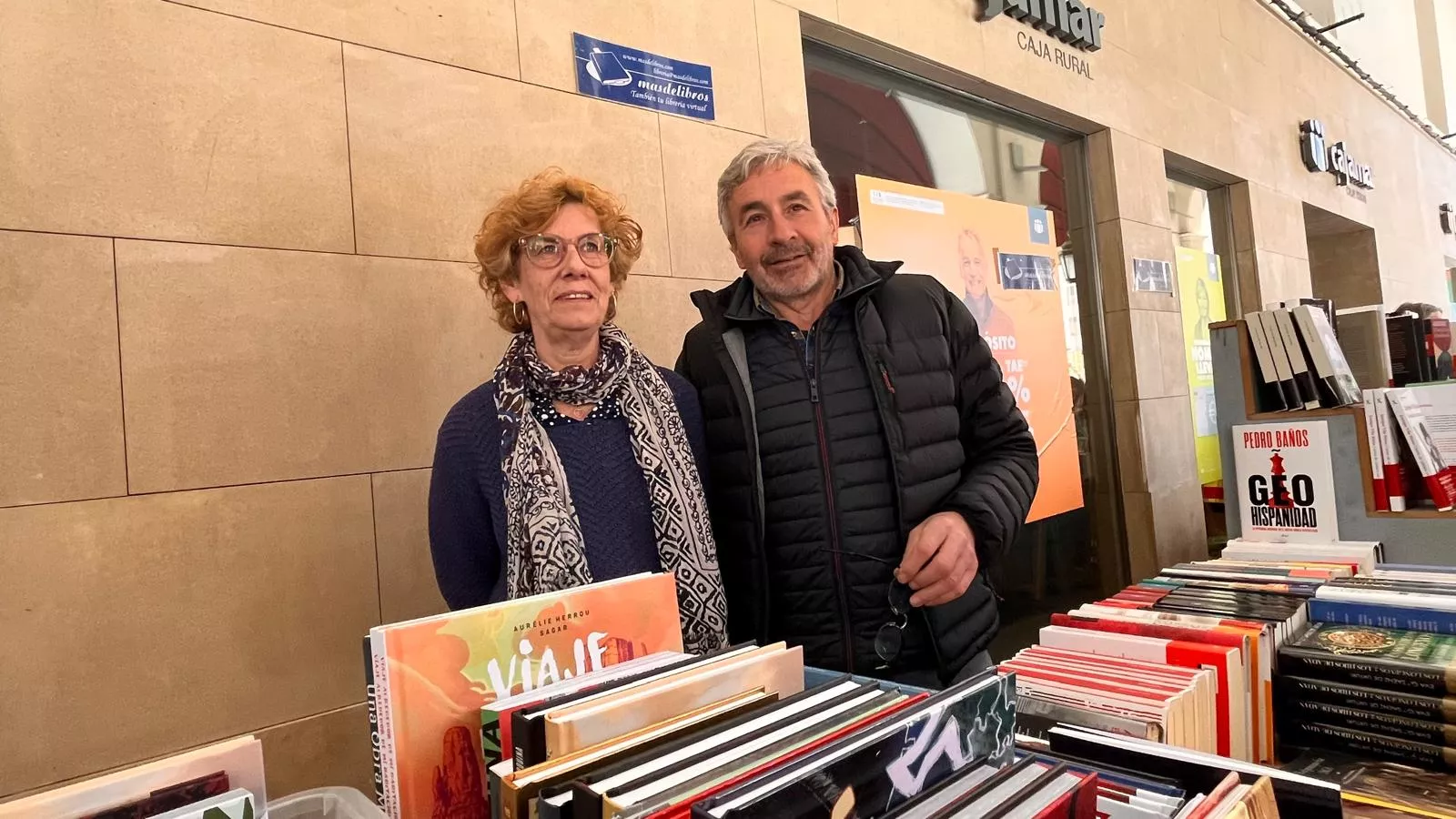 Celebración en Huesca del Día del Libro. Foto Mercedes Manterola