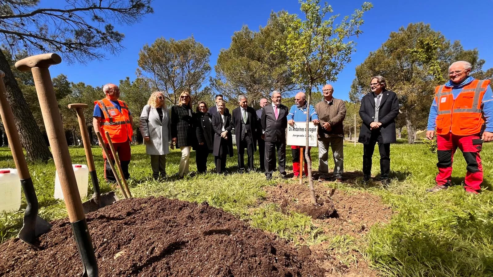 24 edición de la Jorgeada que ha unido Zaragoza y Huesca. Foto Mercedes Manterola