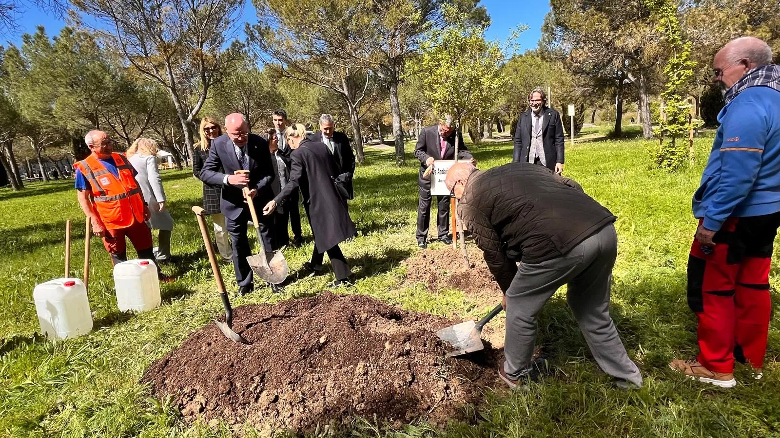24 edición de la Jorgeada que ha unido Zaragoza y Huesca. Foto Mercedes Manterola