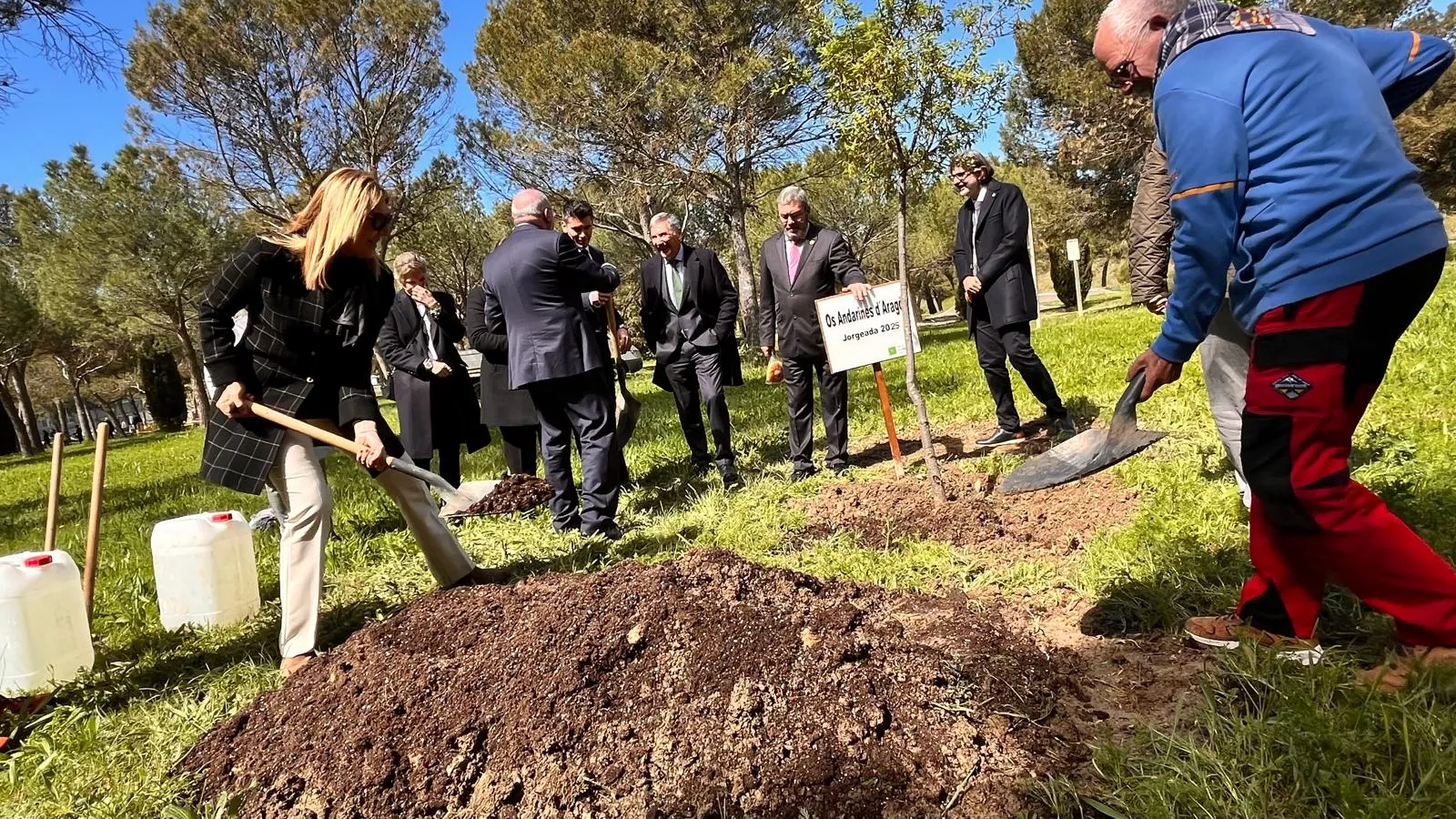 24 edición de la Jorgeada que ha unido Zaragoza y Huesca. Foto Mercedes Manterola