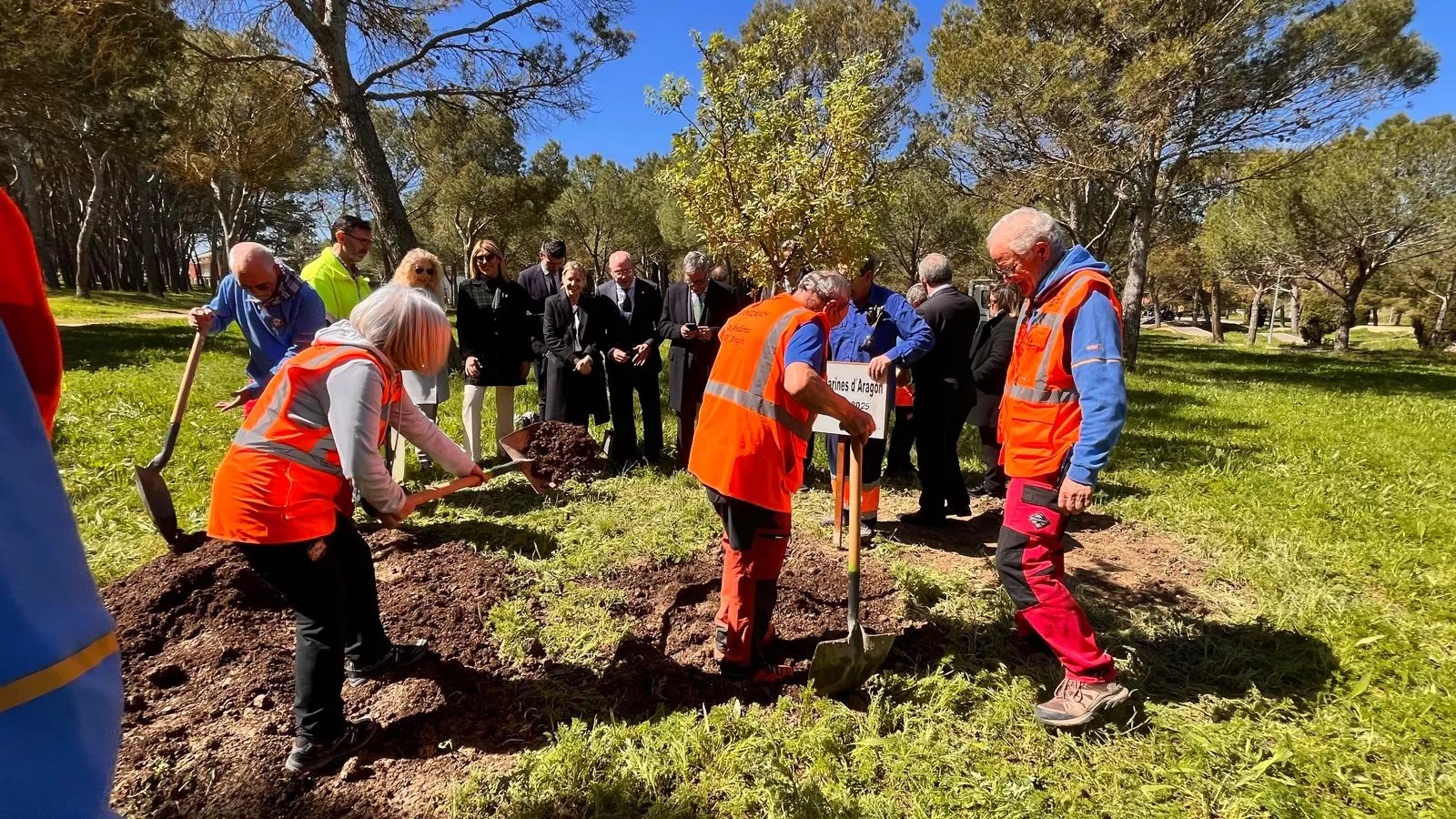 24 edición de la Jorgeada que ha unido Zaragoza y Huesca. Foto Mercedes Manterola
