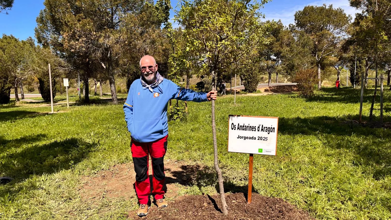 24 edición de la Jorgeada que ha unido Zaragoza y Huesca. Foto Mercedes Manterola