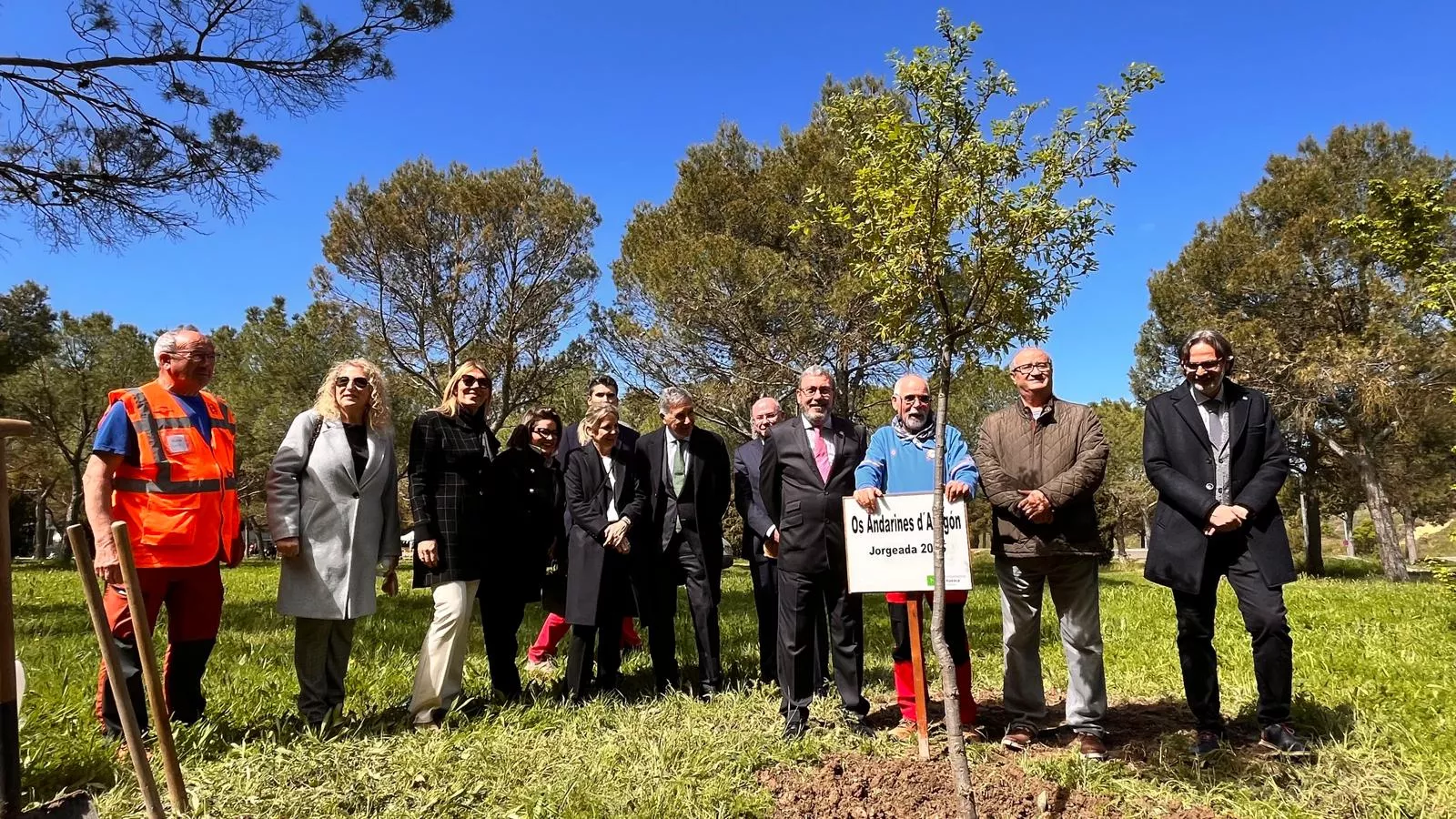 24 edición de la Jorgeada que ha unido Zaragoza y Huesca. Foto Mercedes Manterola