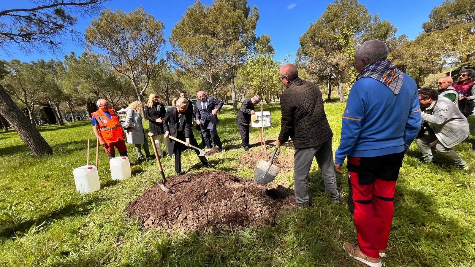 24 edición de la Jorgeada que ha unido Zaragoza y Huesca. Foto Mercedes Manterola